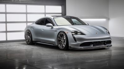 Porsche Taycan Vorsteiner ultra HD 4K wallpaper