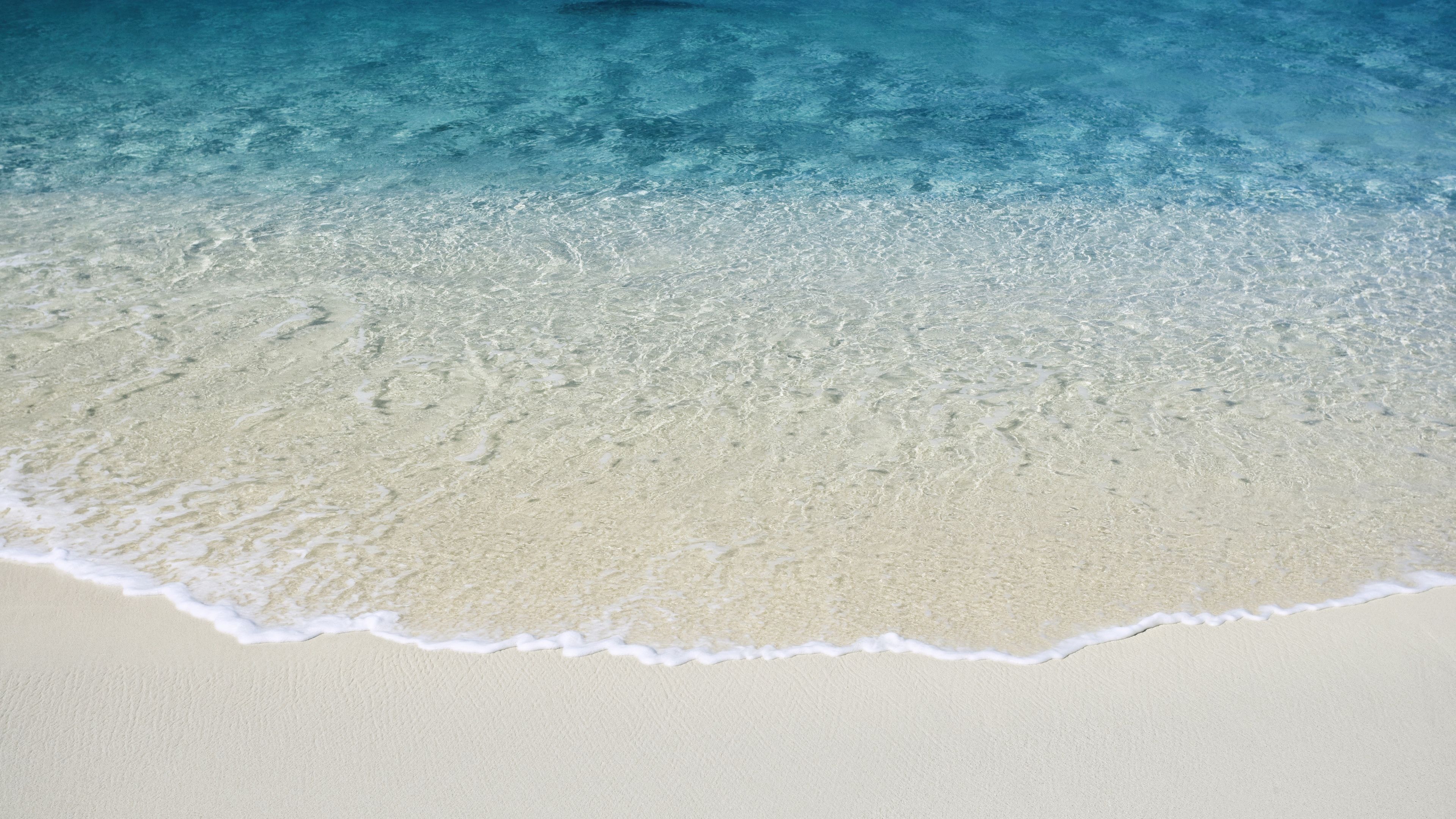 OS X Lion Beach ultra HD 4K wallpaper