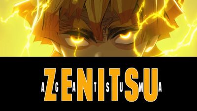 Zenitsu Agatsuma Eyes ultra HD 4K wallpaper