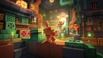 Minecraft The Copper Age ultra HD 4K wallpaper