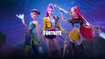 Fortnite KPop Demon Hunters ultra HD 4K wallpaper