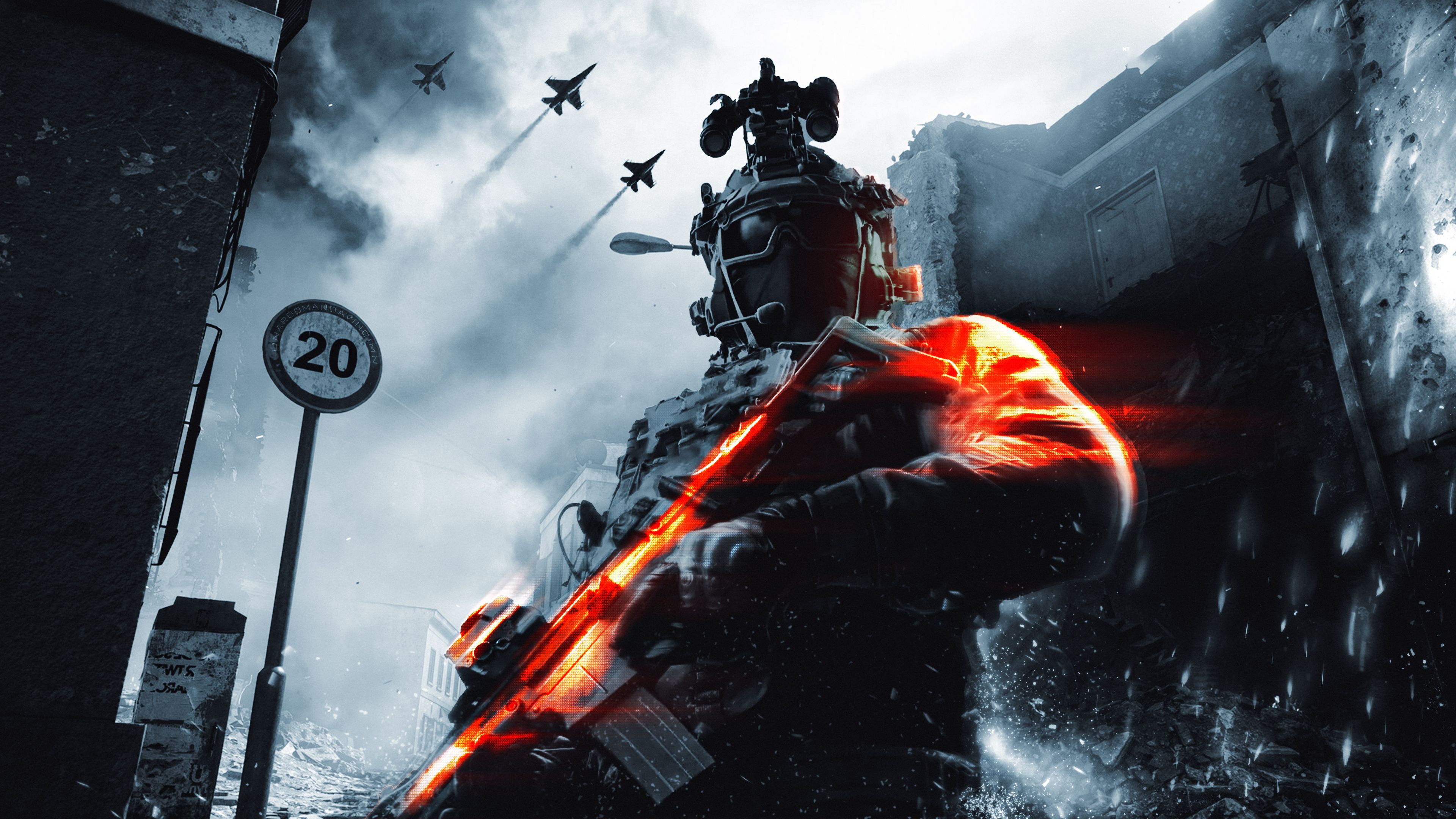 Battlefield Tactical gear ultra HD 4K wallpaper