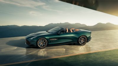 Q by Aston Martin Vanquish Volante Ultrawide ultra HD 4K wallpaper