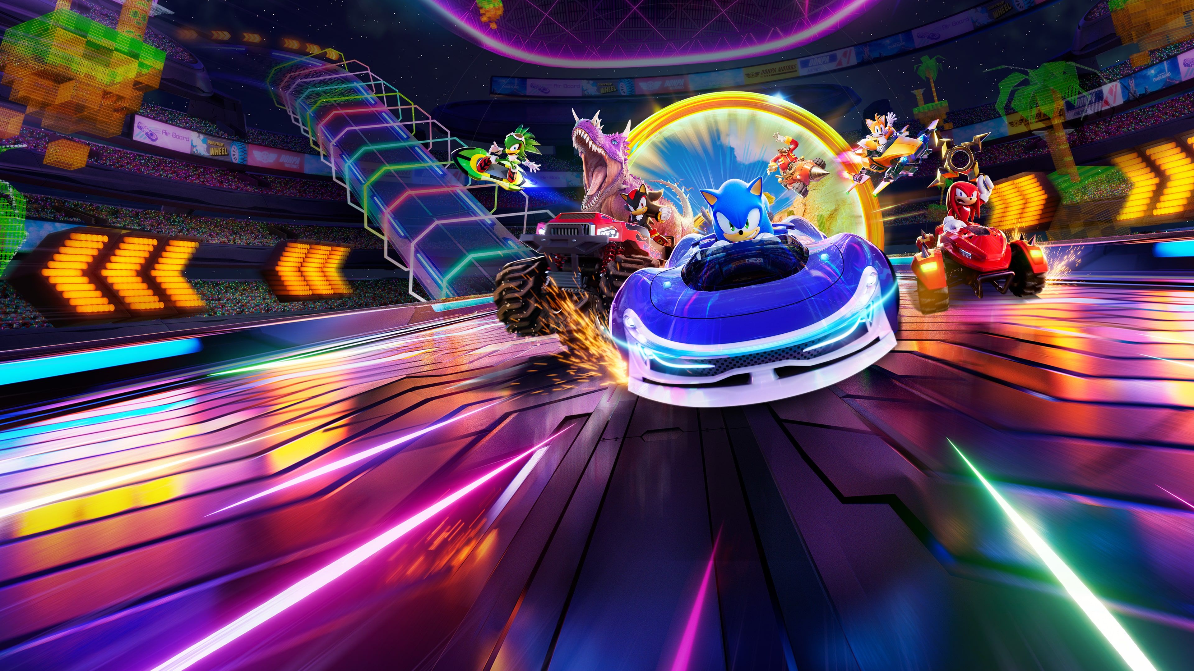 Sonic Racing: CrossWorlds 2025 ultra HD 4K wallpaper