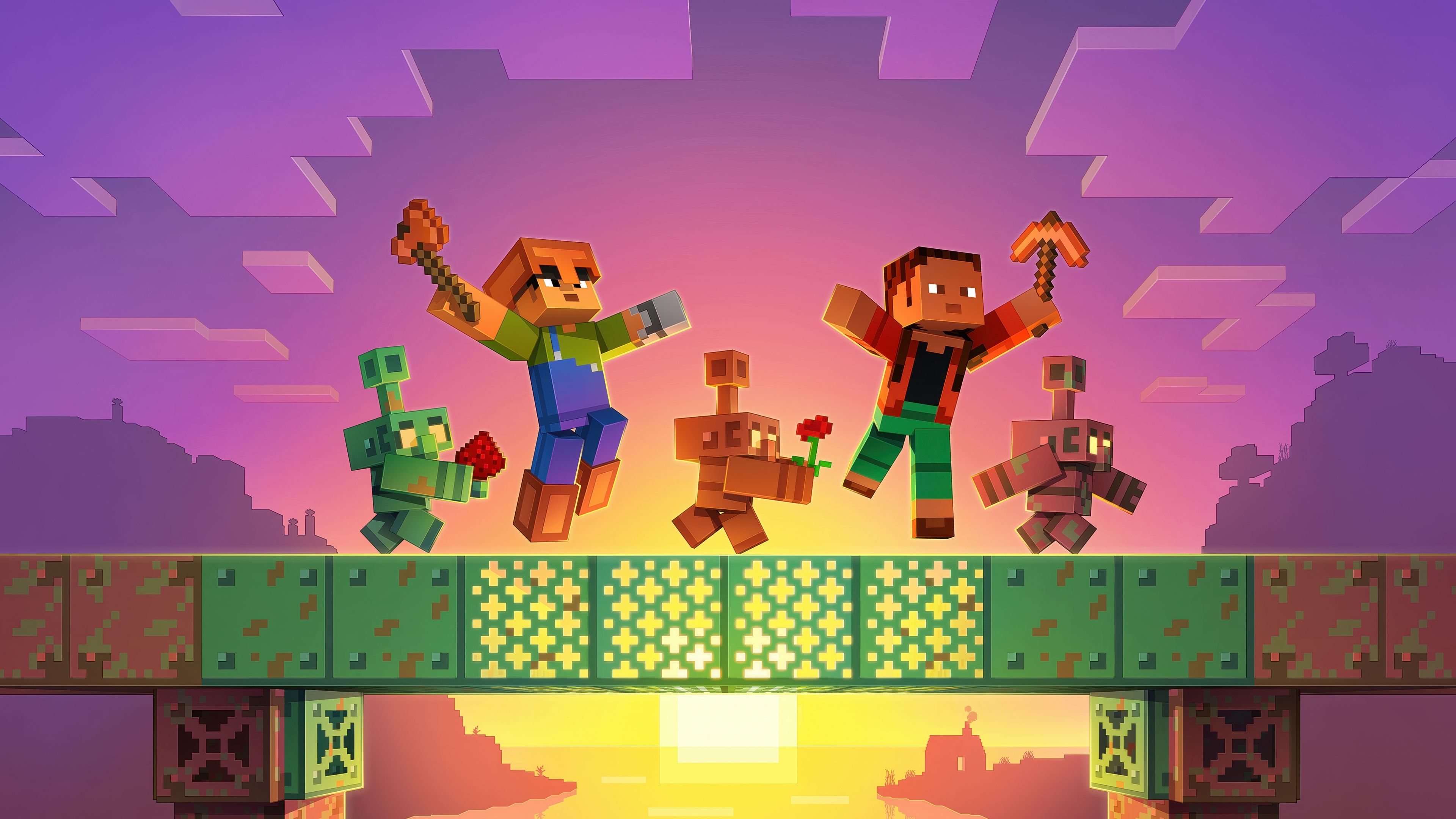 Minecraft Live 2025 ultra HD 4K wallpaper
