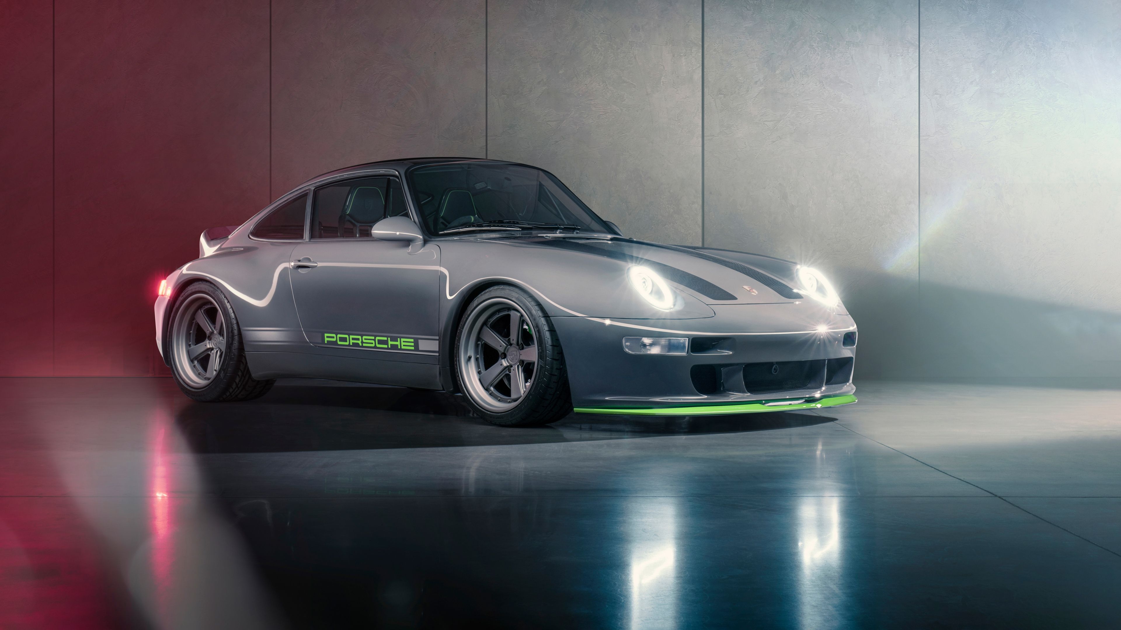 Porsche 911 Gunther Werks 400R Coupe Infinity Grey ultra HD 4K wallpaper