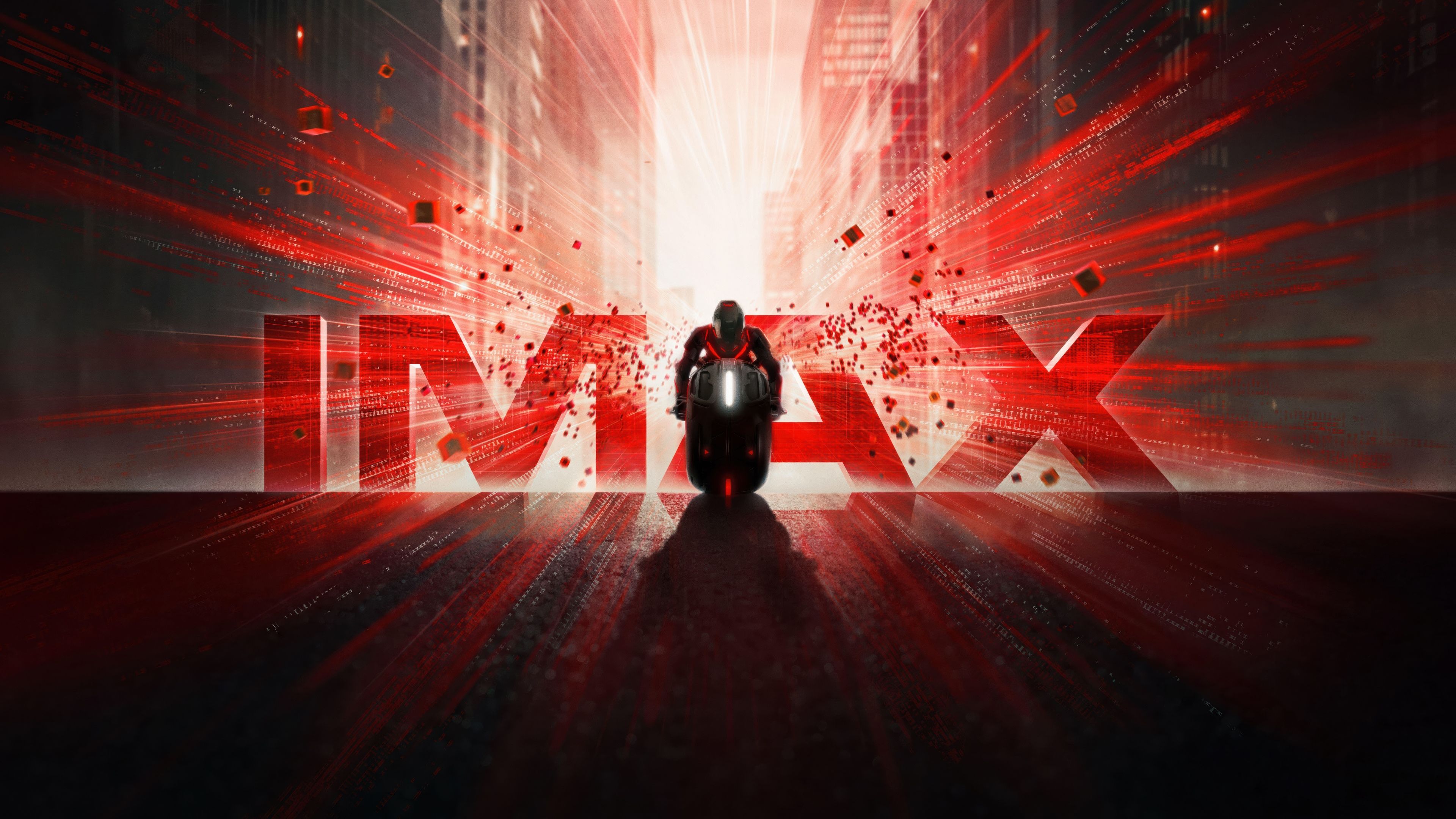 Tron: Ares IMAX poster ultra HD 4K wallpaper