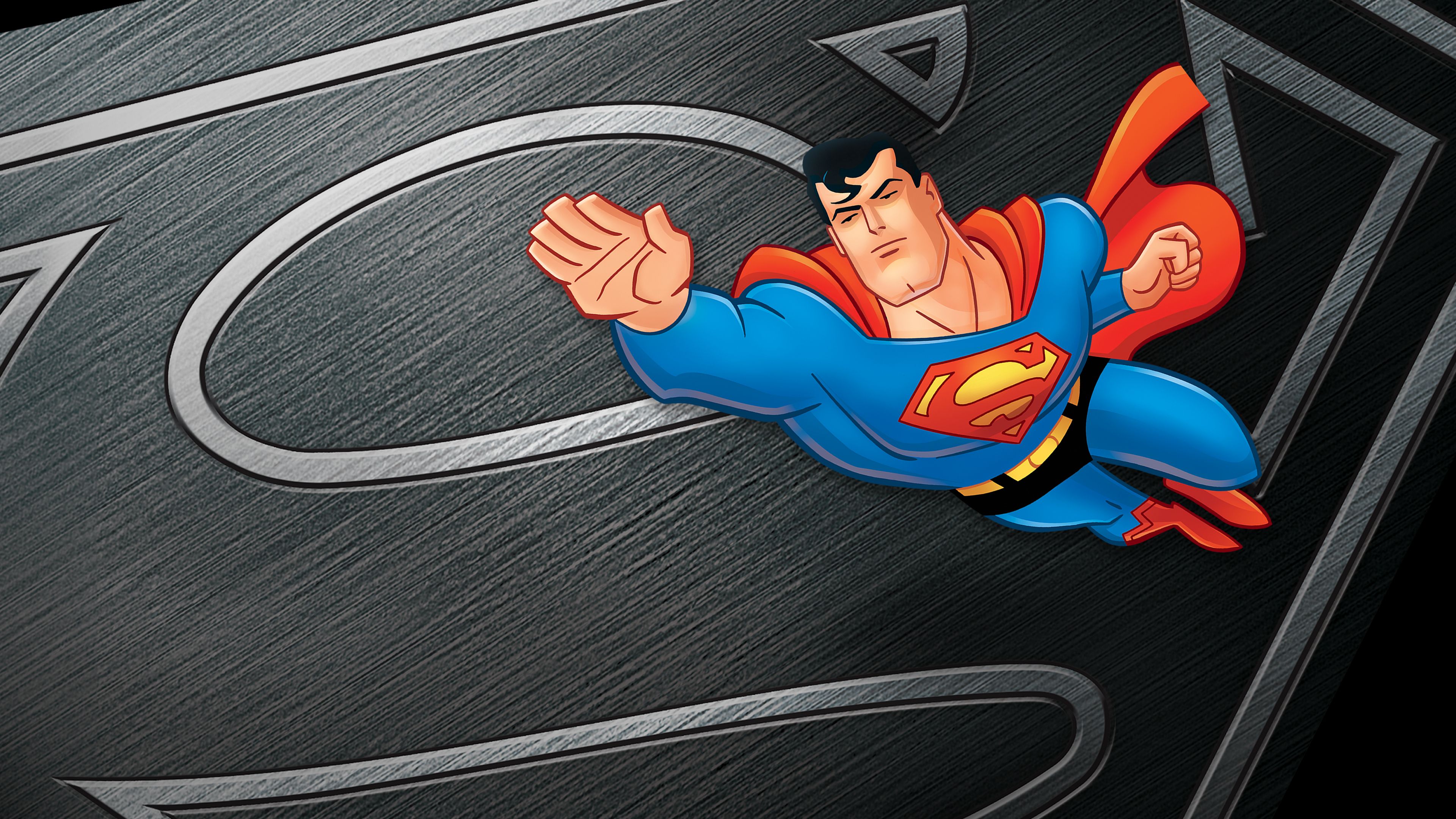 Superman The Animated Series 1996 ultra HD 4K wallpaper