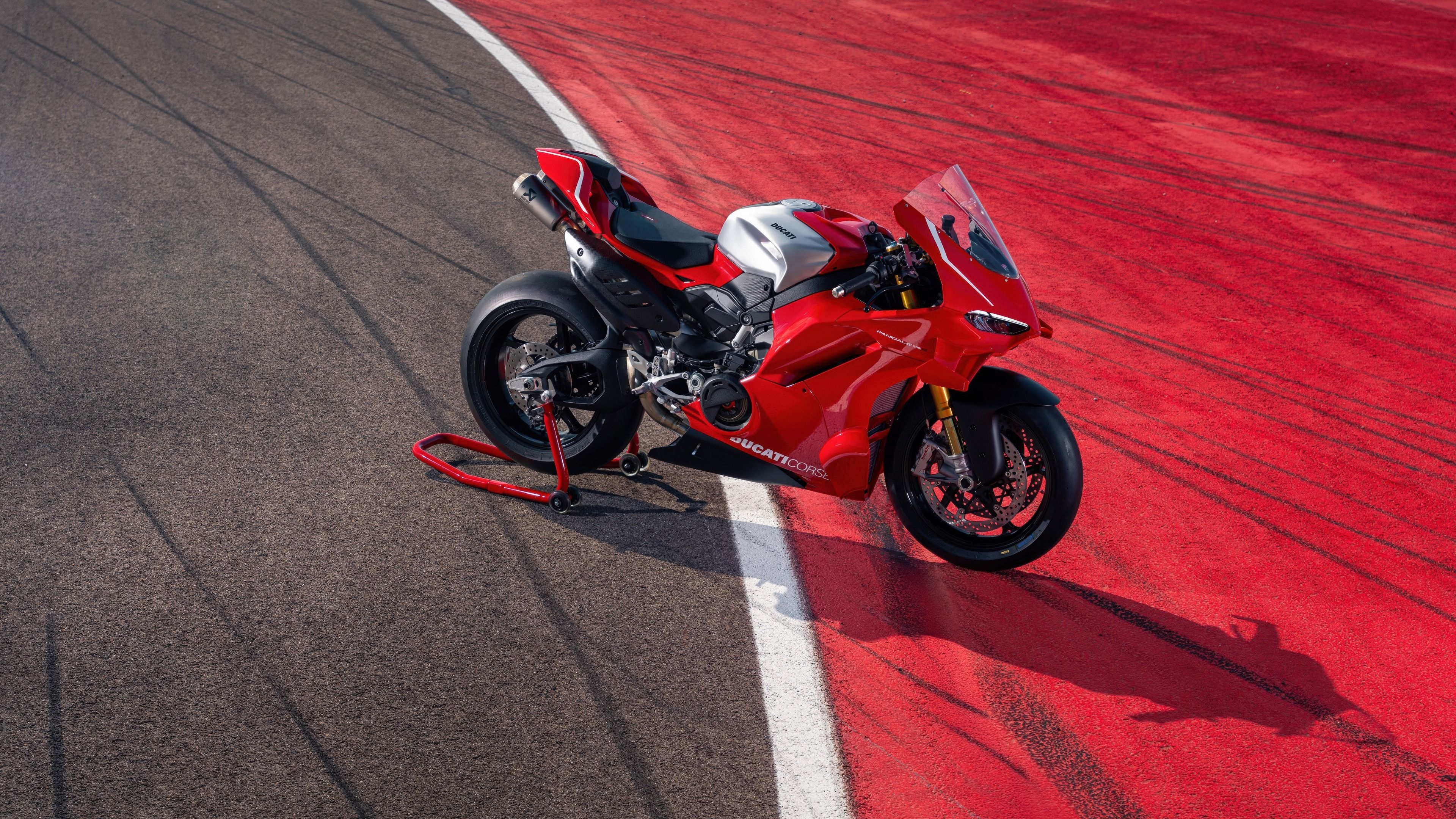 Ducati Panigale V4 R Red bikes ultra HD 4K wallpaper
