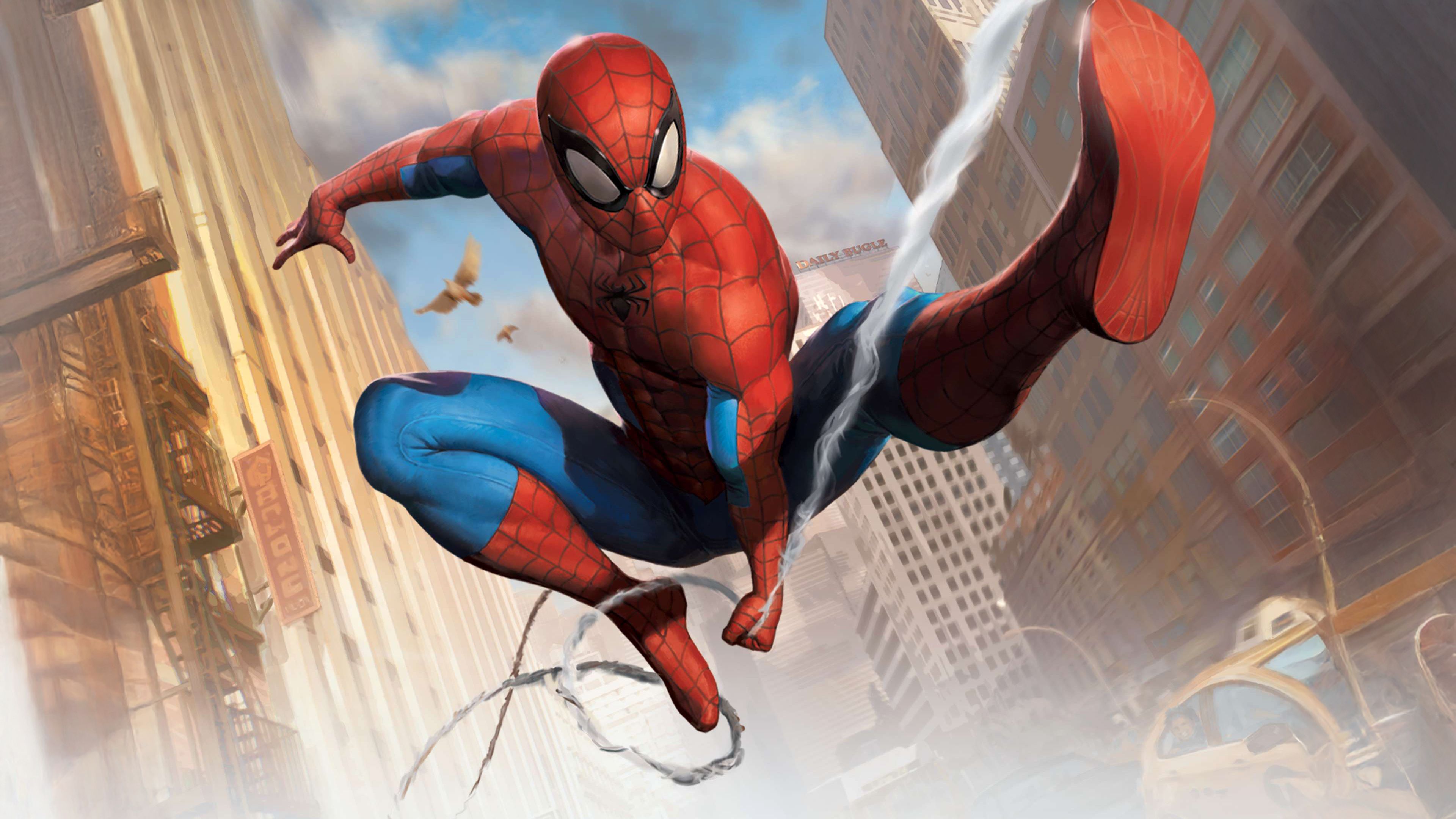 Magic: The Gathering Marvel's Spider-Man ultra HD 4K wallpaper