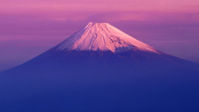 OS X Lion Mount Fuji ultra HD 4K wallpaper