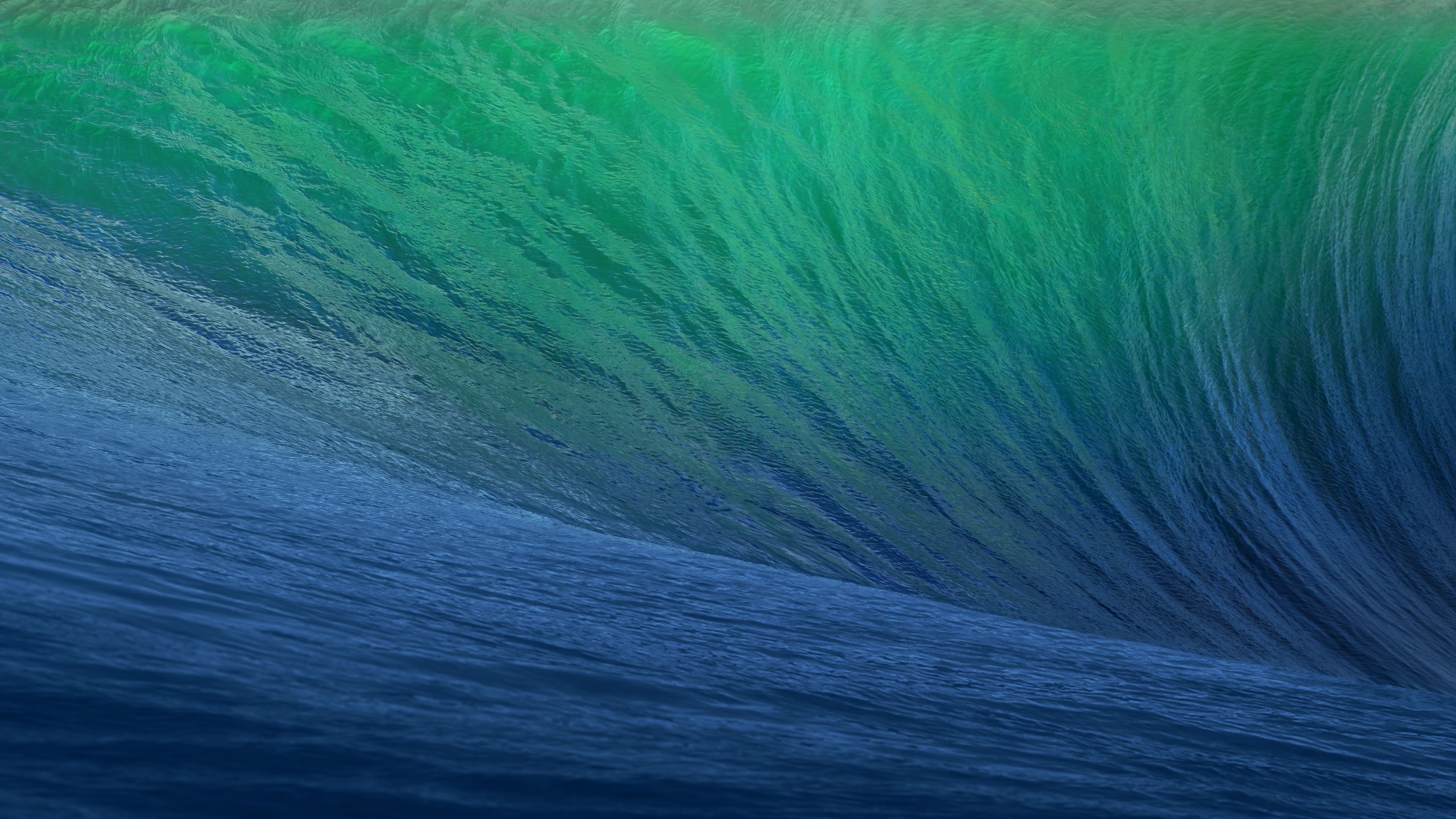 OS X Mavericks Ocean Waves ultra HD 4K wallpaper