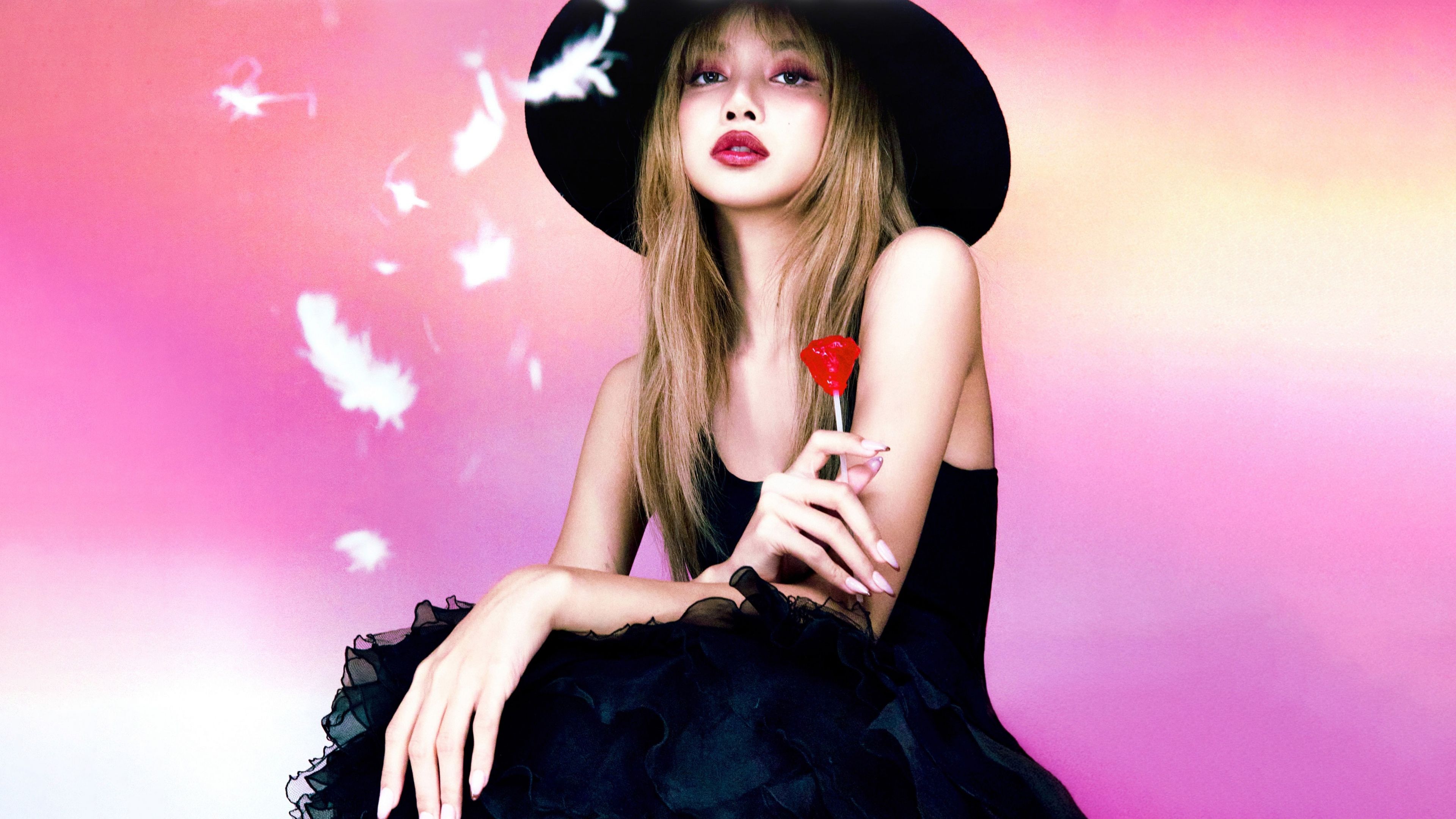 Lisa Marie Claire Korea 2025 ultra HD 4K wallpaper
