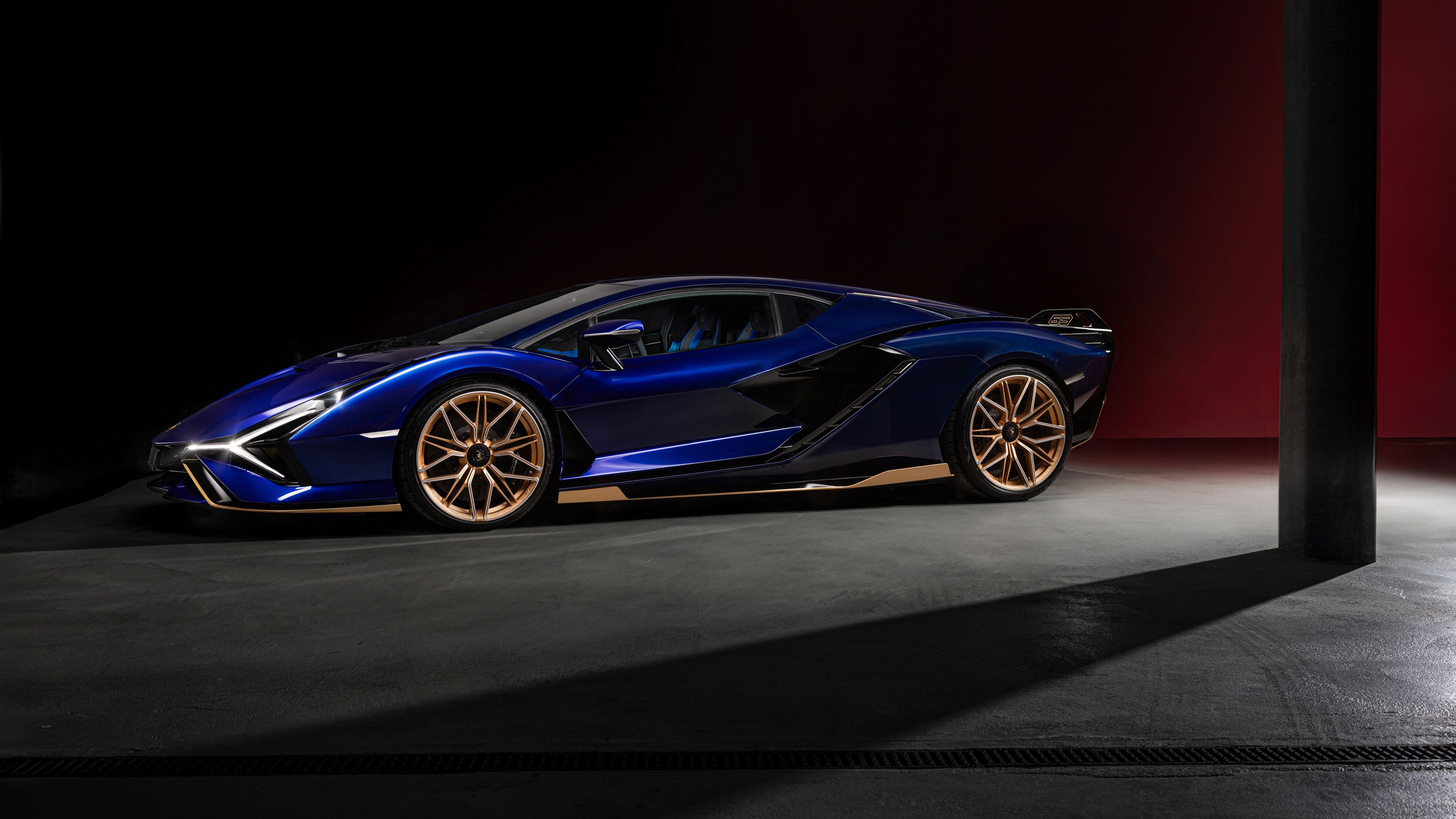 Lamborghini Sián FKP 37 Modern design ultra HD 4K wallpaper