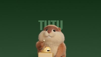 Beaver Cute cartoon ultra HD 4K wallpaper