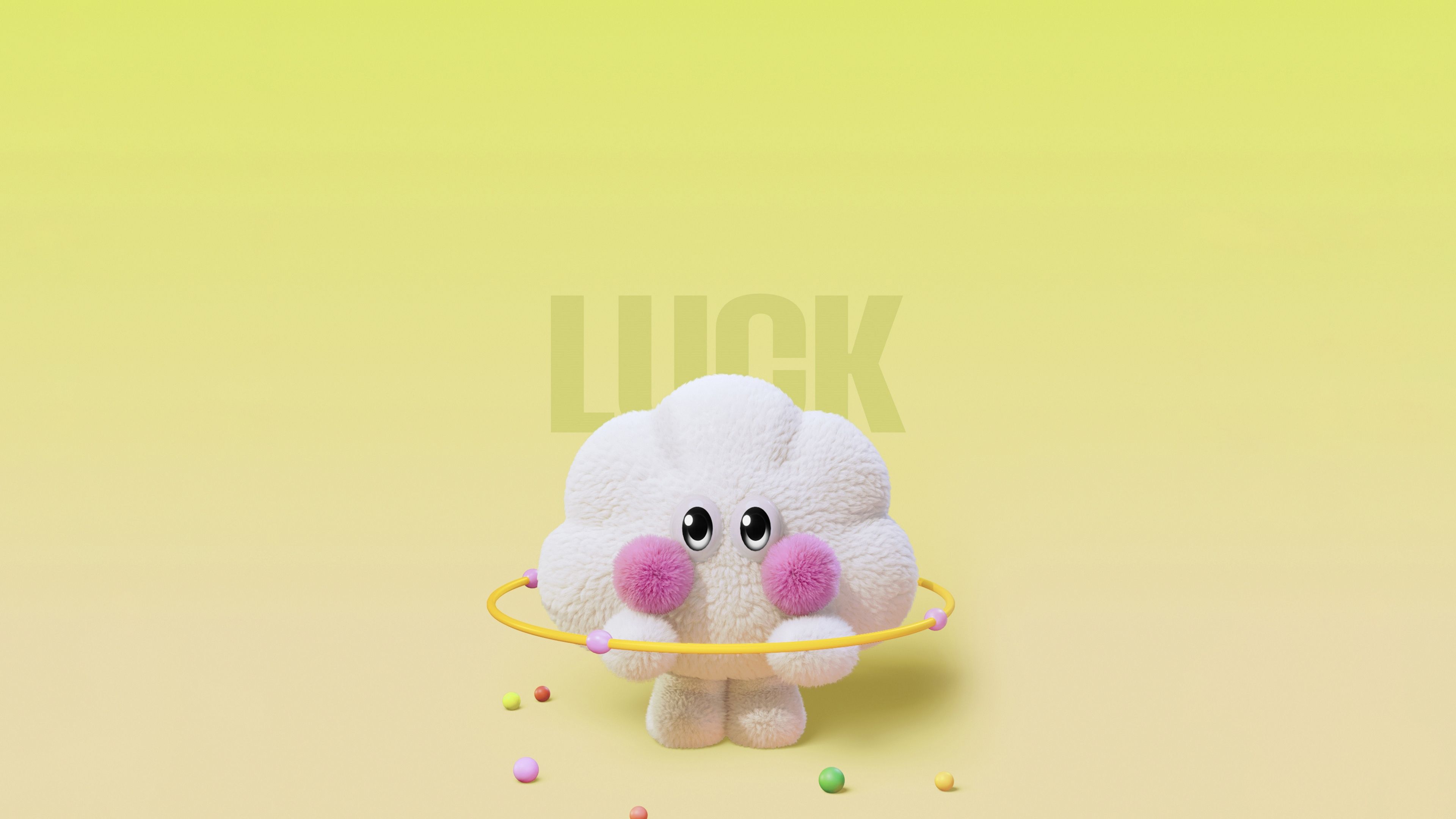 Cute cartoon Kawaii ultra HD 4K wallpaper