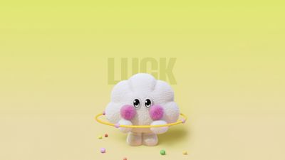 Cute cartoon Kawaii ultra HD 4K wallpaper
