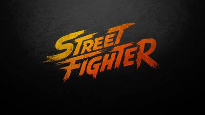 Street Fighter Logo ultra HD 4K wallpaper