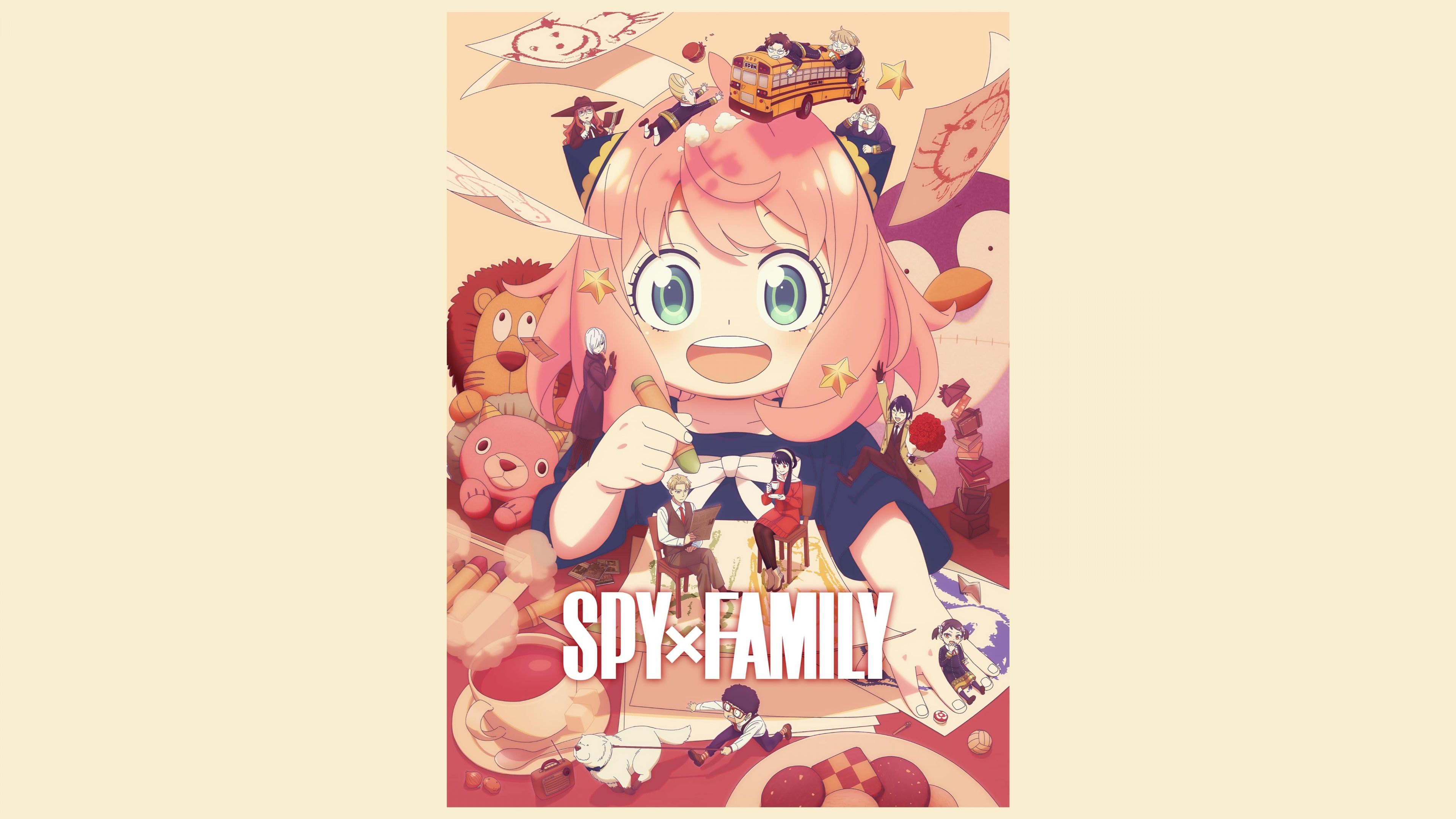 Spy x Family Season 3 ultra HD 4K wallpaper
