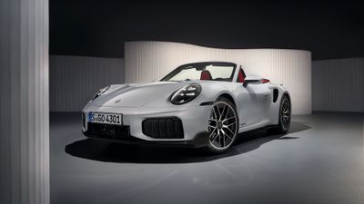 Porsche 911 Turbo S Cabriolet 2025 ultra HD 4K wallpaper