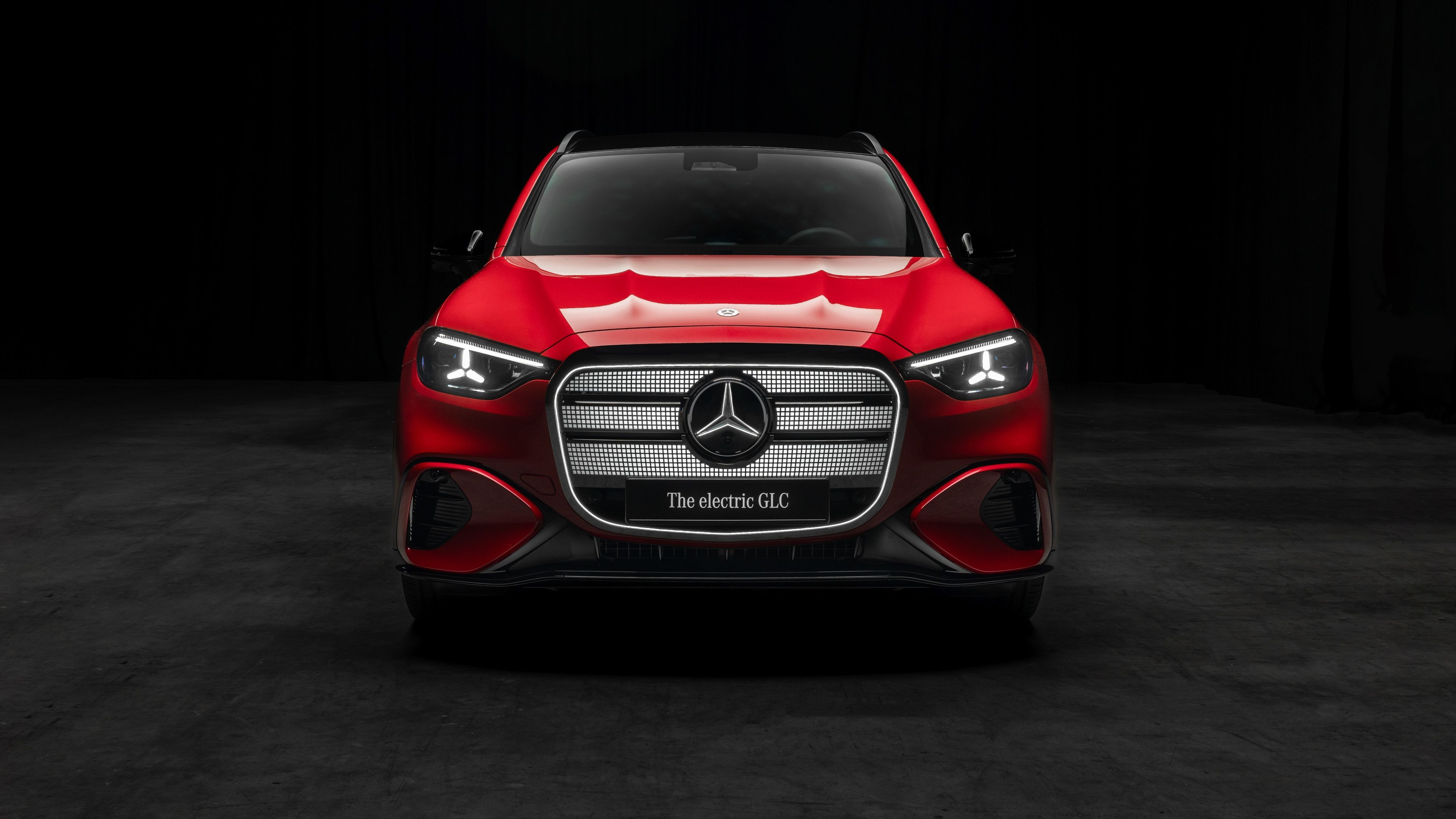 Mercedes-Benz GLC 400 2026 ultra HD 4K wallpaper