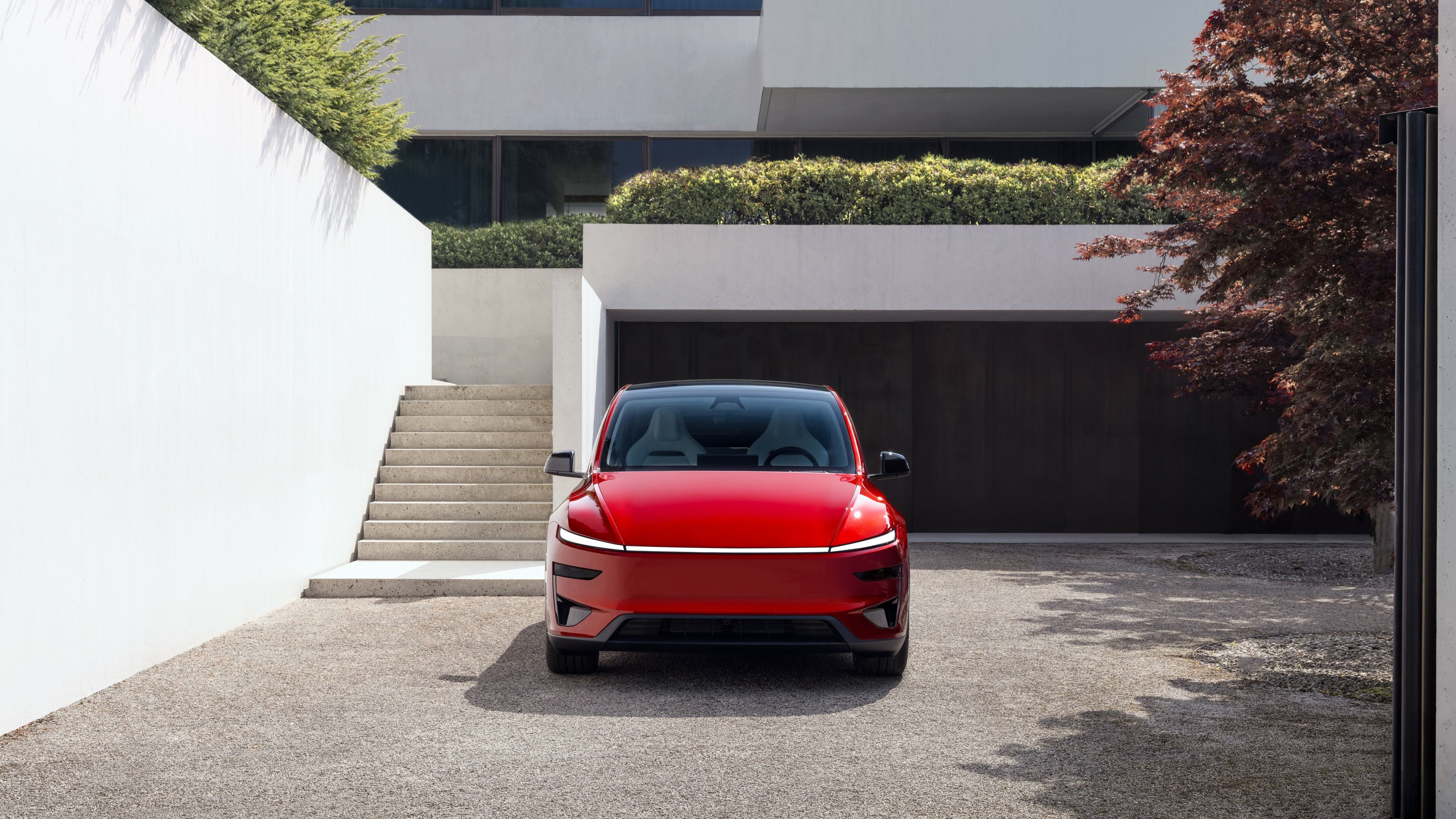 Tesla Model Y Performance 2025 ultra HD 4K wallpaper