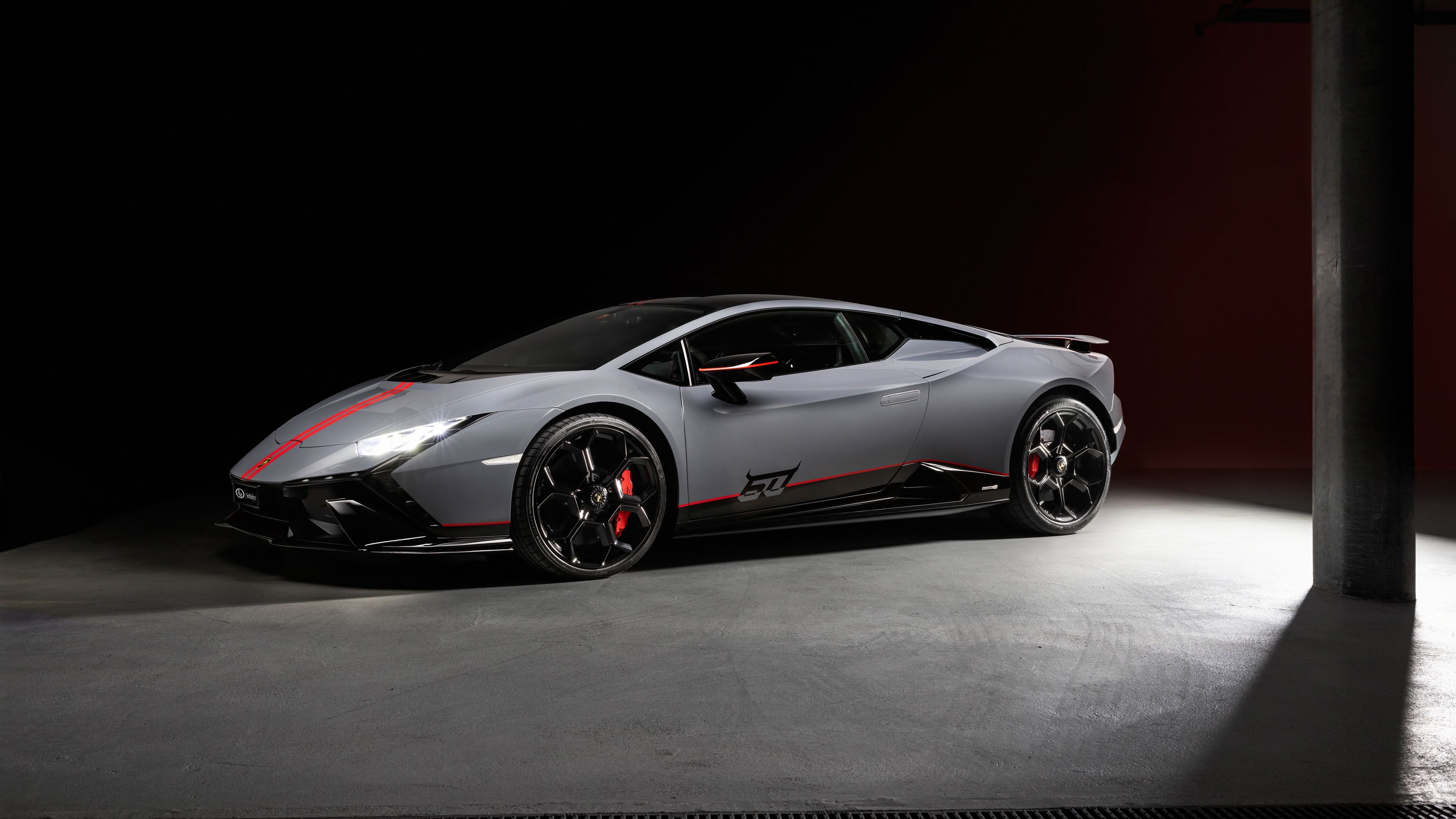 Lamborghini Huracán Tecnica 60th Anniversary ultra HD 4K wallpaper