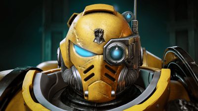 Warhammer 40K Space Marine 2 Imperial Fist ultra HD 4K wallpaper