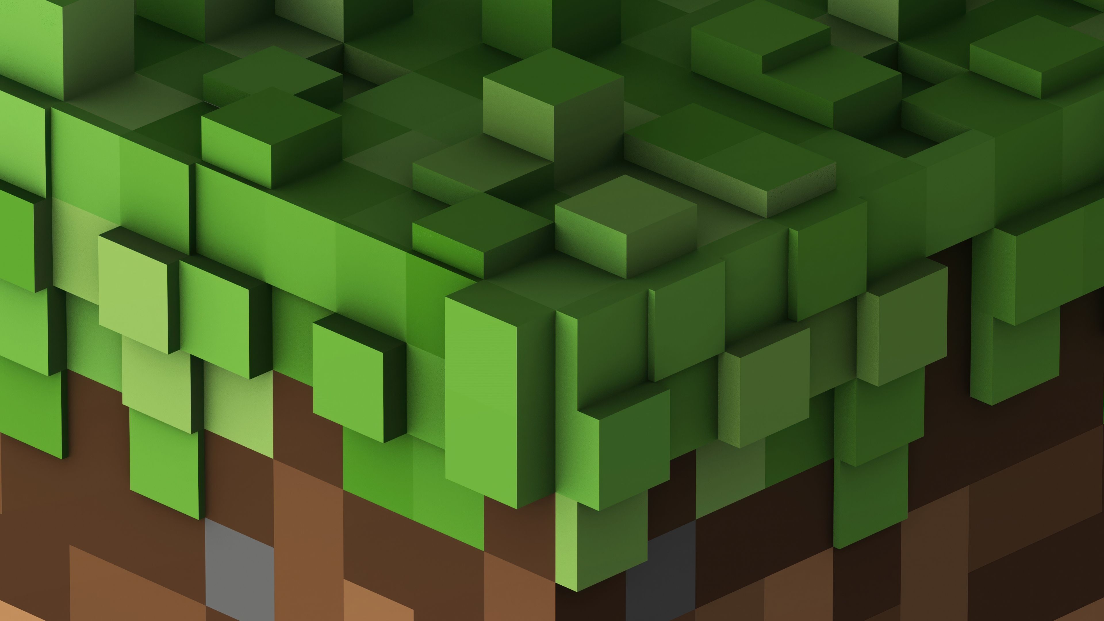 Minecraft Blocks ultra HD 4K wallpaper
