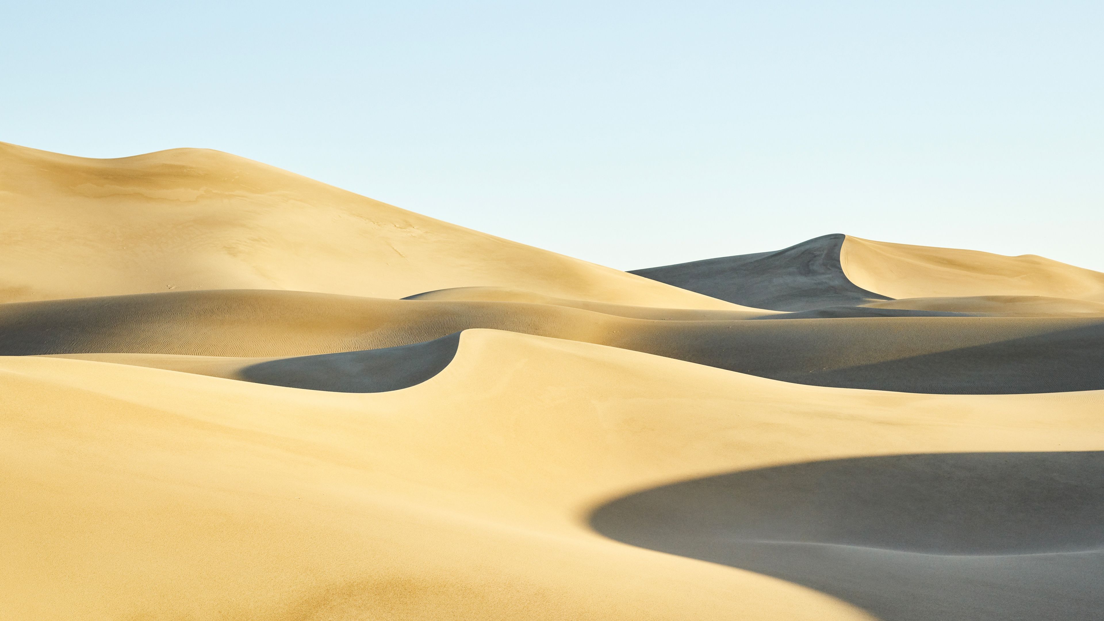 Sand Dunes macOS Mojave ultra HD 4K wallpaper