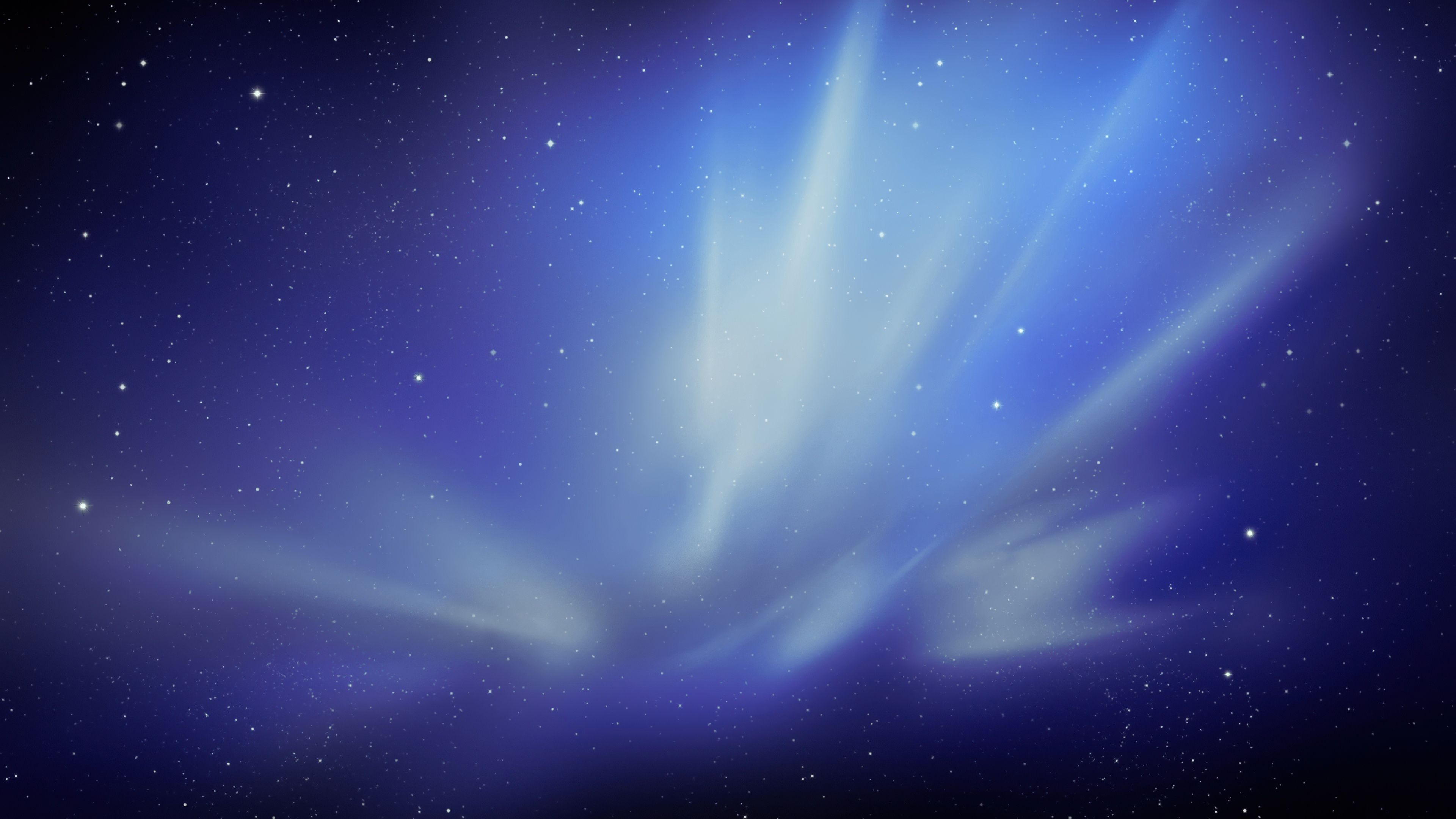 OS X Snow Leopard Aurora sky ultra HD 4K wallpaper