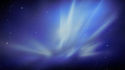 OS X Snow Leopard Aurora sky ultra HD 4K wallpaper