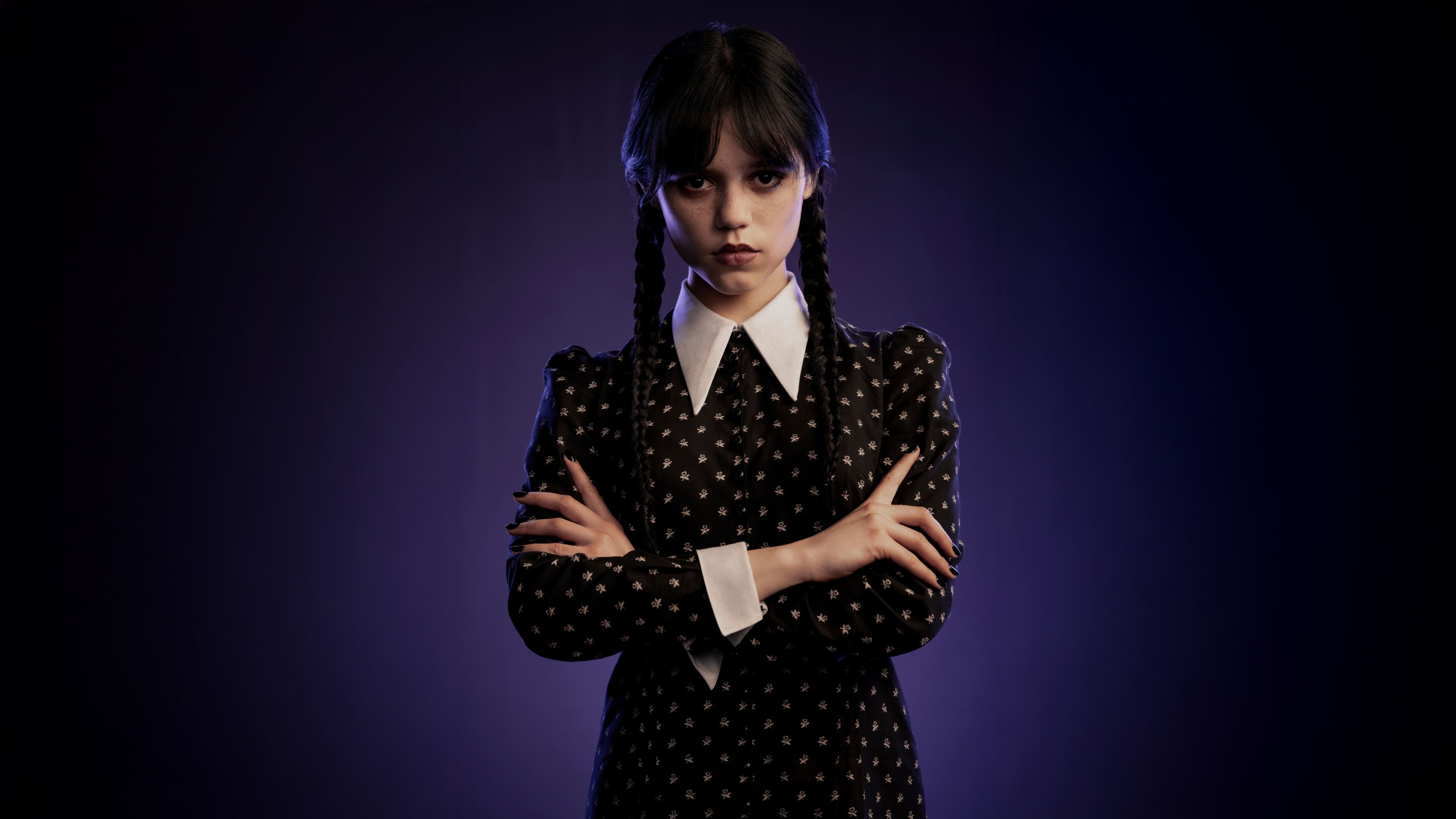Jenna Ortega Wednesday (Netflix) ultra HD 4K wallpaper
