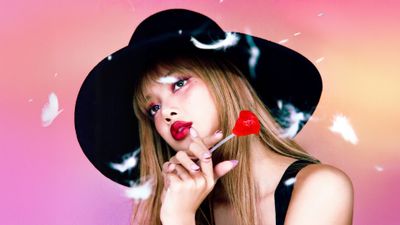 Lisa Red Rose ultra HD 4K wallpaper
