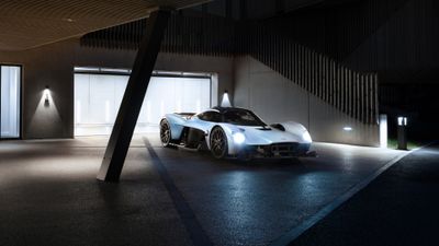 Aston Martin Valkyrie Hybrid sports car ultra HD 4K wallpaper