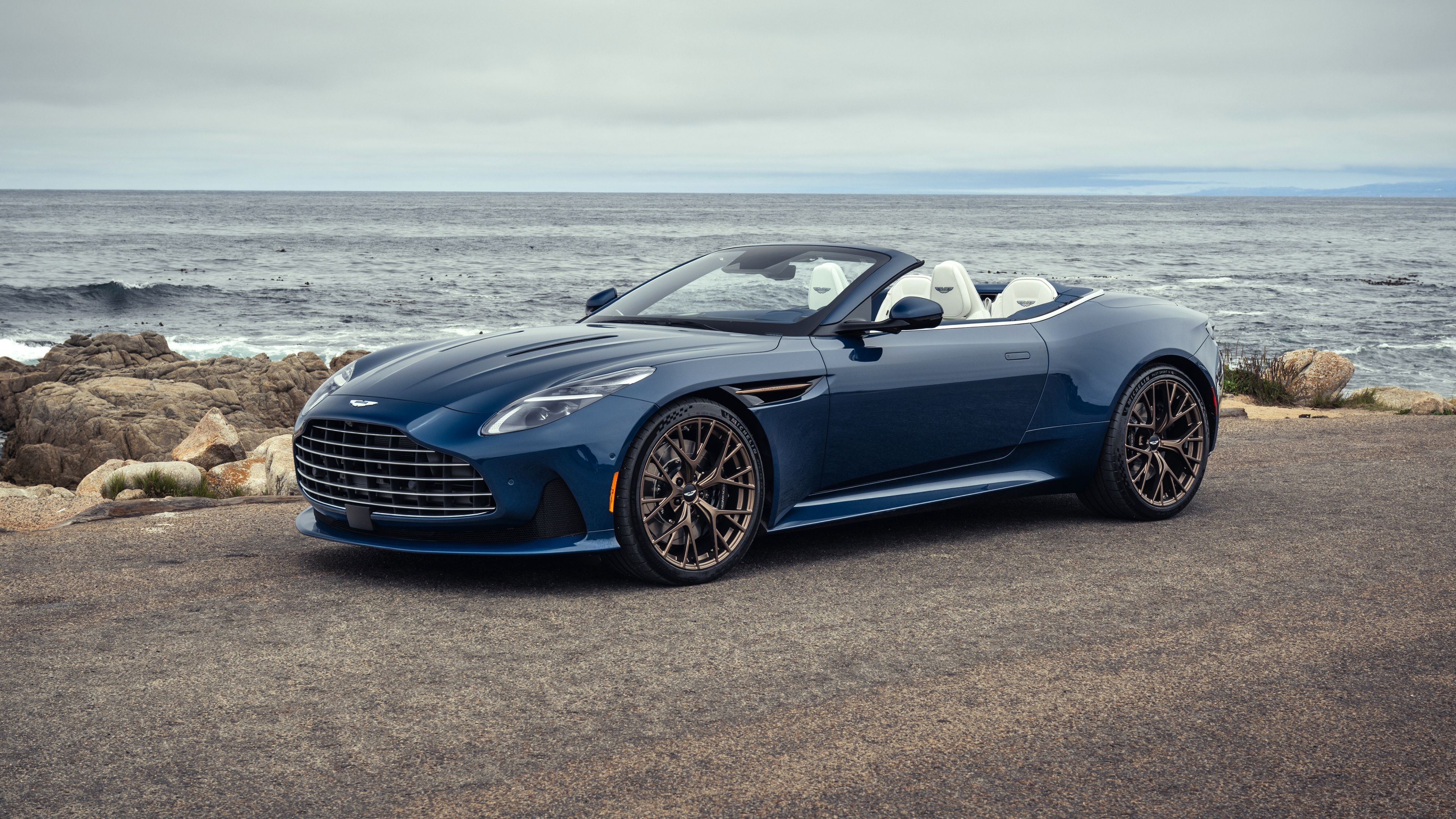 Q by Aston Martin DB12 Volante Thrillseeker ultra HD 4K wallpaper