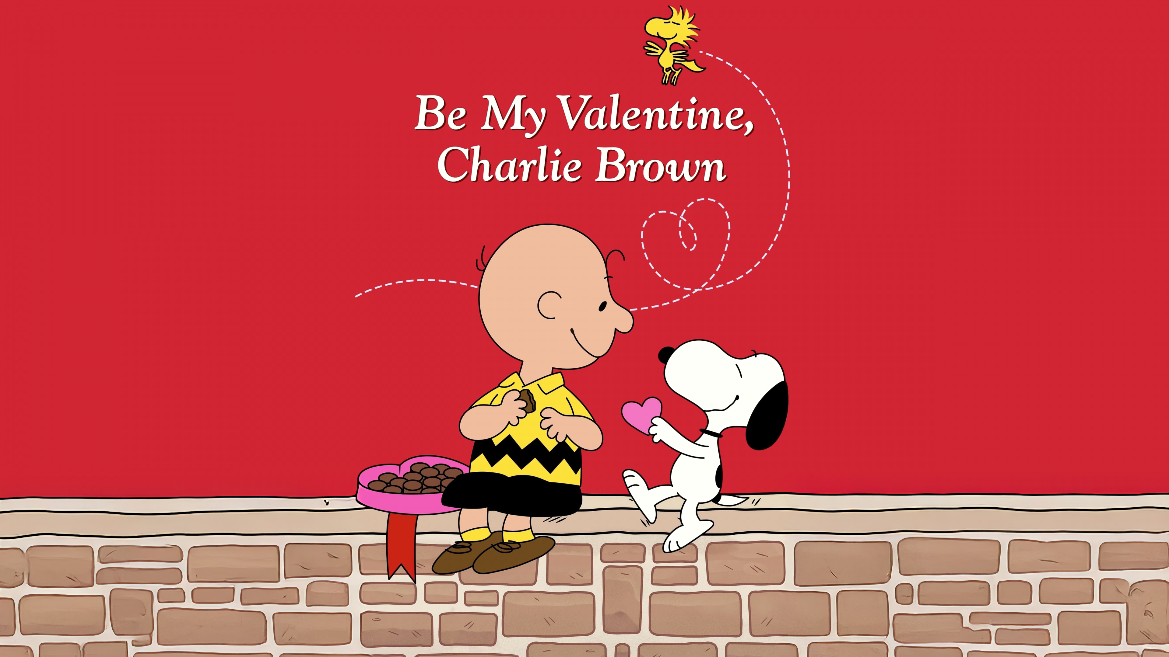 Be My Valentine Charlie Brown ultra HD 4K wallpaper