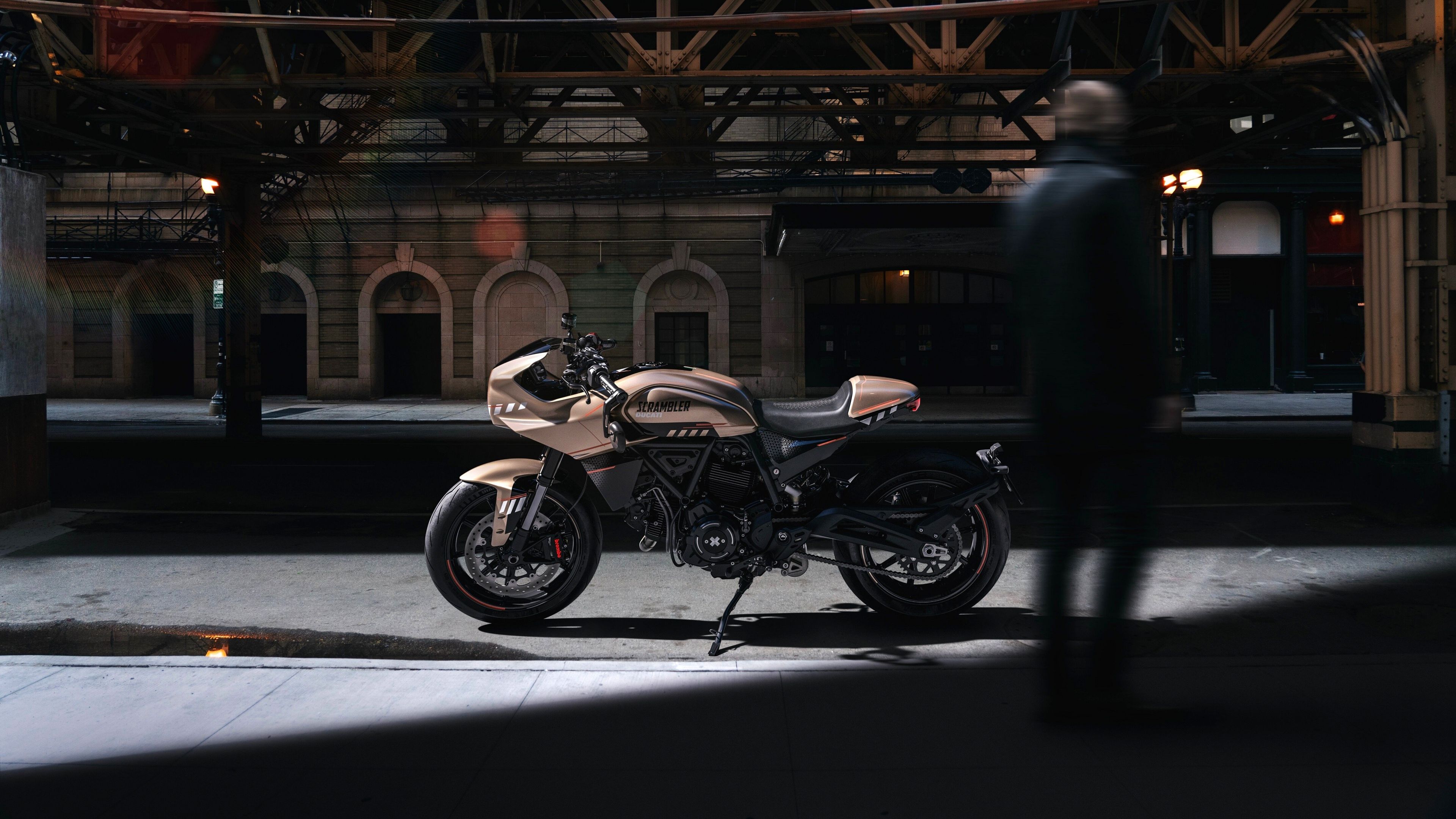 Ducati Scrambler Concept ultra HD 4K wallpaper