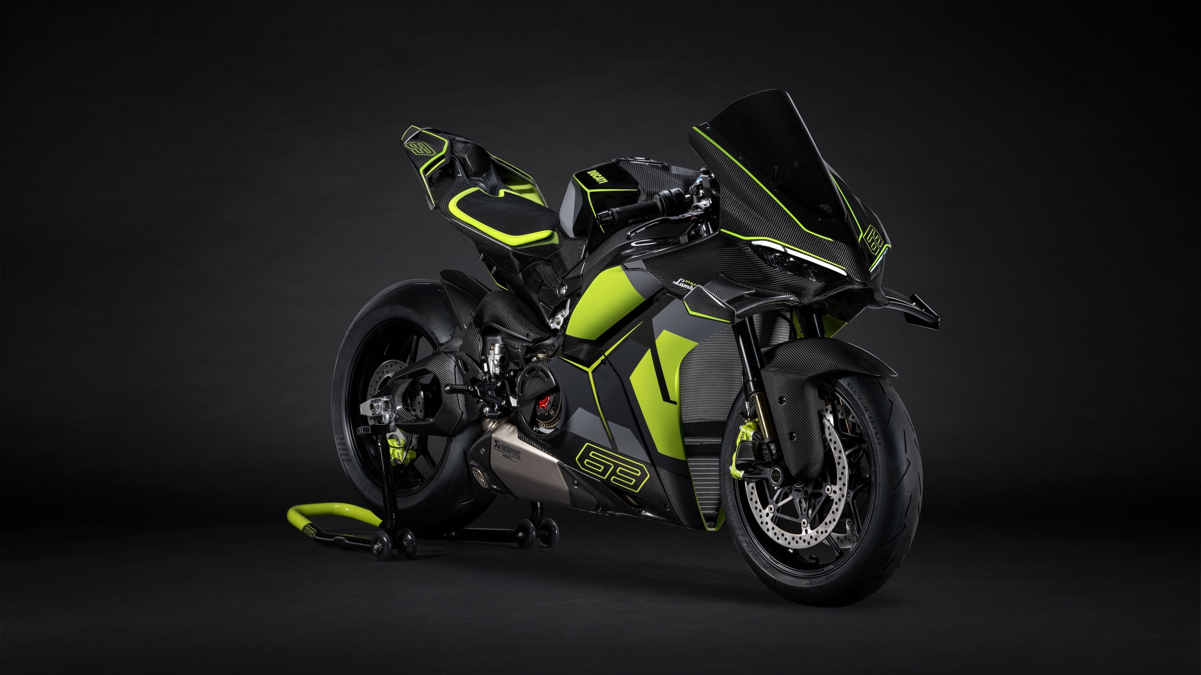 Ducati Panigale V4 Lamborghini ultra HD 4K wallpaper