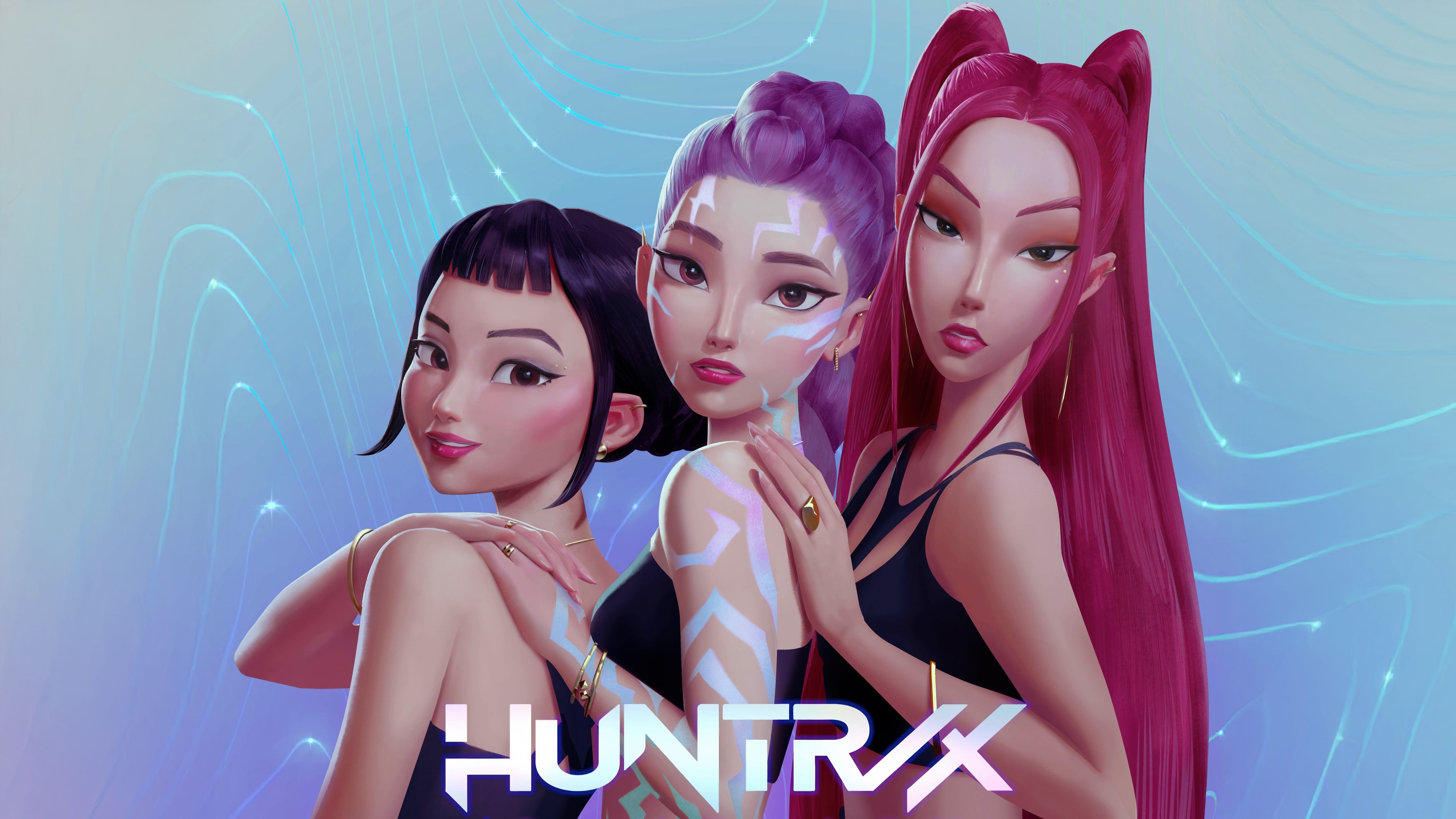 Huntrix Concept ultra HD 4K wallpaper