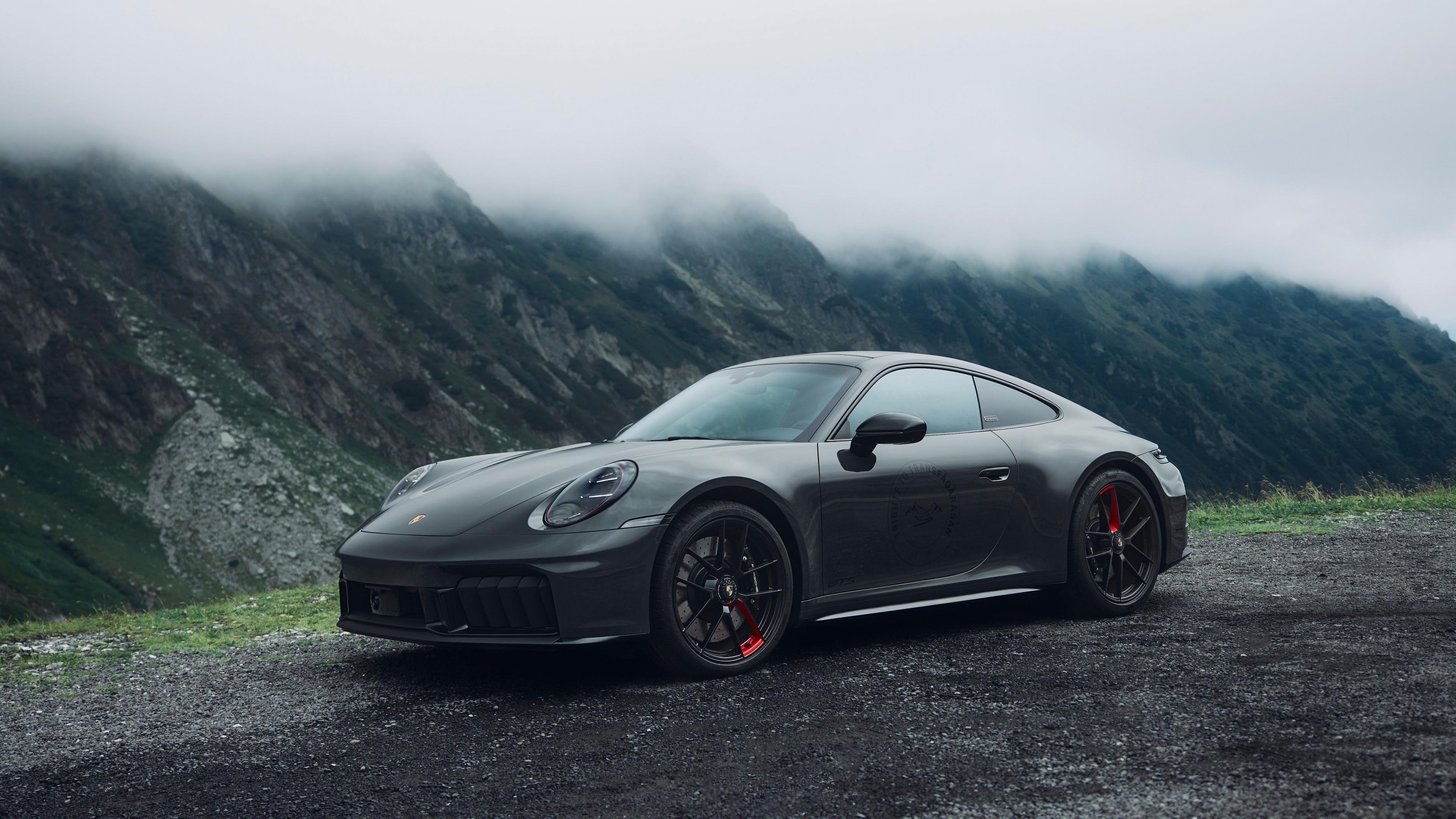 Porsche 911 Carrera 4 GTS Tribute to Transfagarasan ultra HD 4K wallpaper