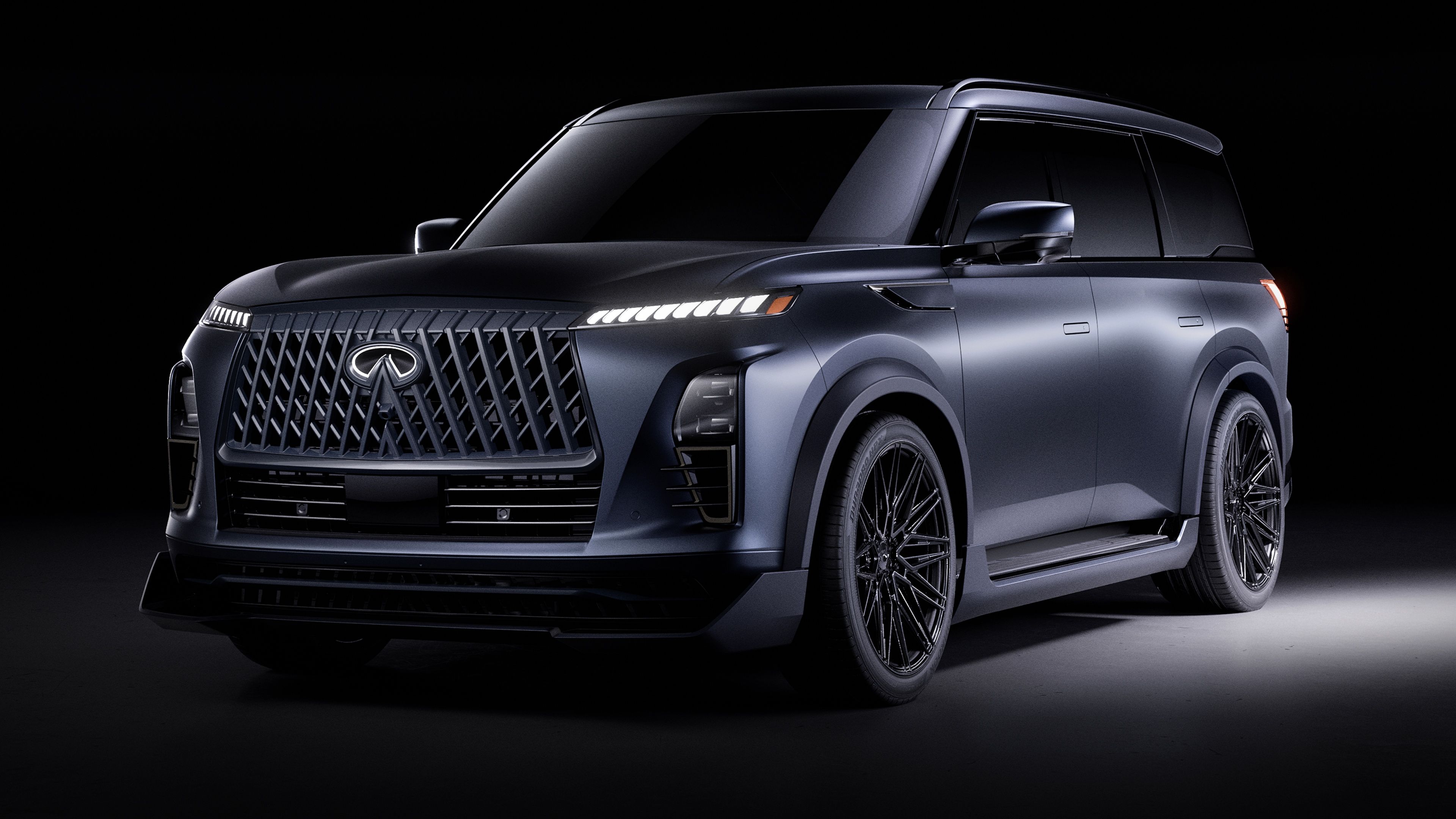 Infiniti QX80 Track Spec Concept 2025 ultra HD 4K wallpaper