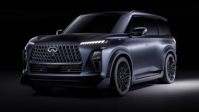 Infiniti QX80 Track Spec Concept 2025 ultra HD 4K wallpaper
