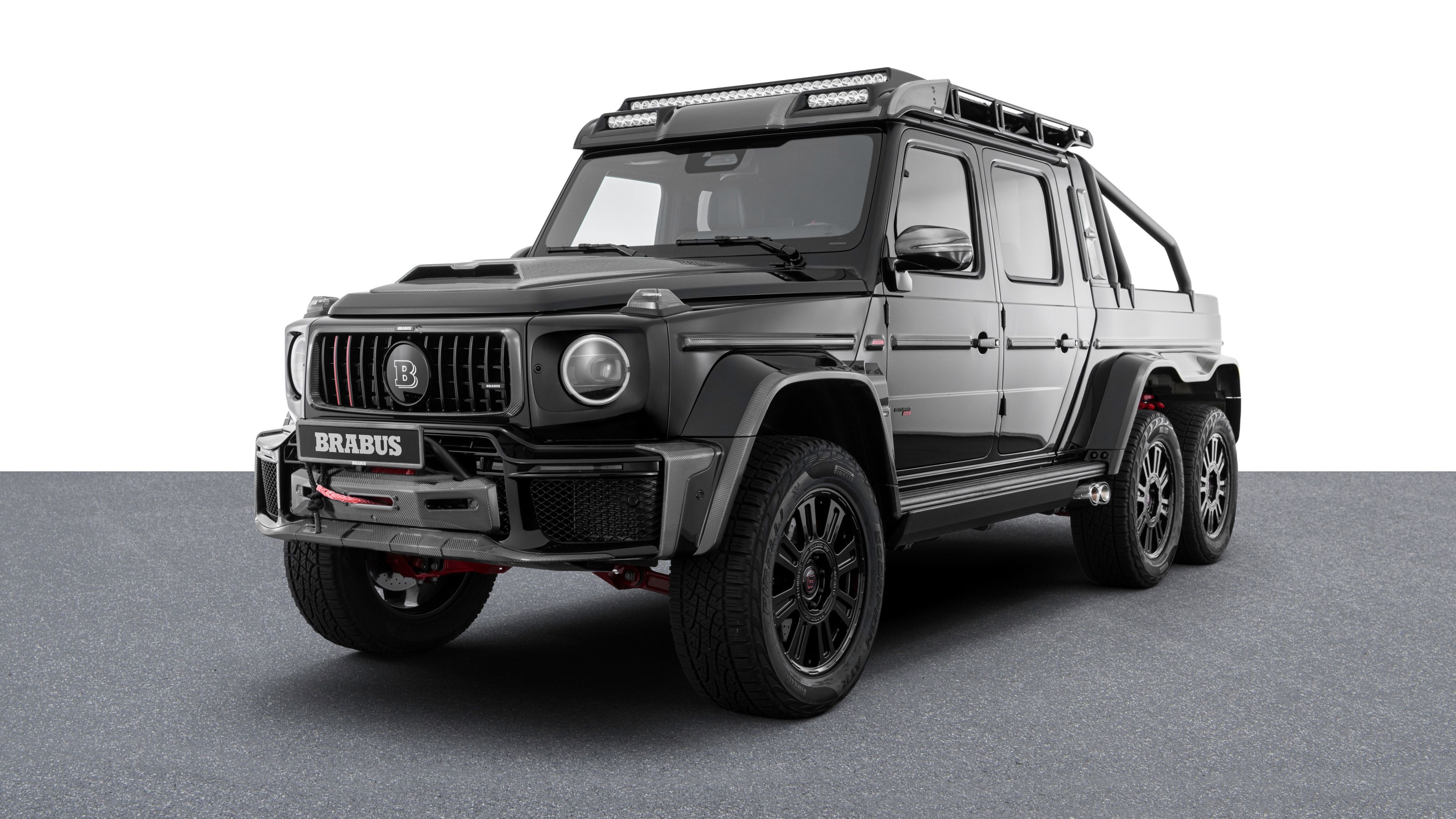 Brabus XLP 800 6x6 Adventure 2025 ultra HD 4K wallpaper