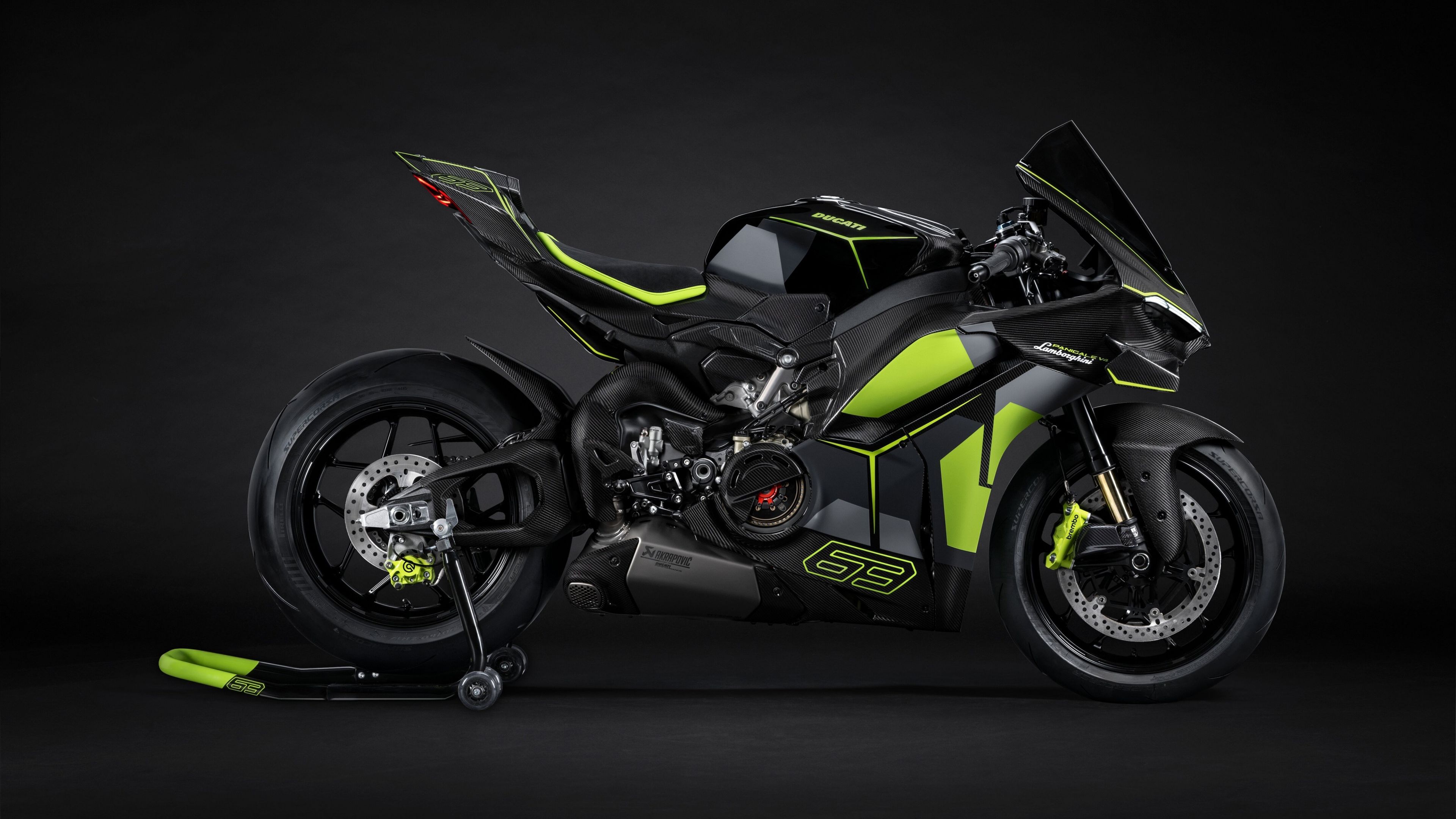 Ducati Panigale V4 Lamborghini 2025 ultra HD 4K wallpaper