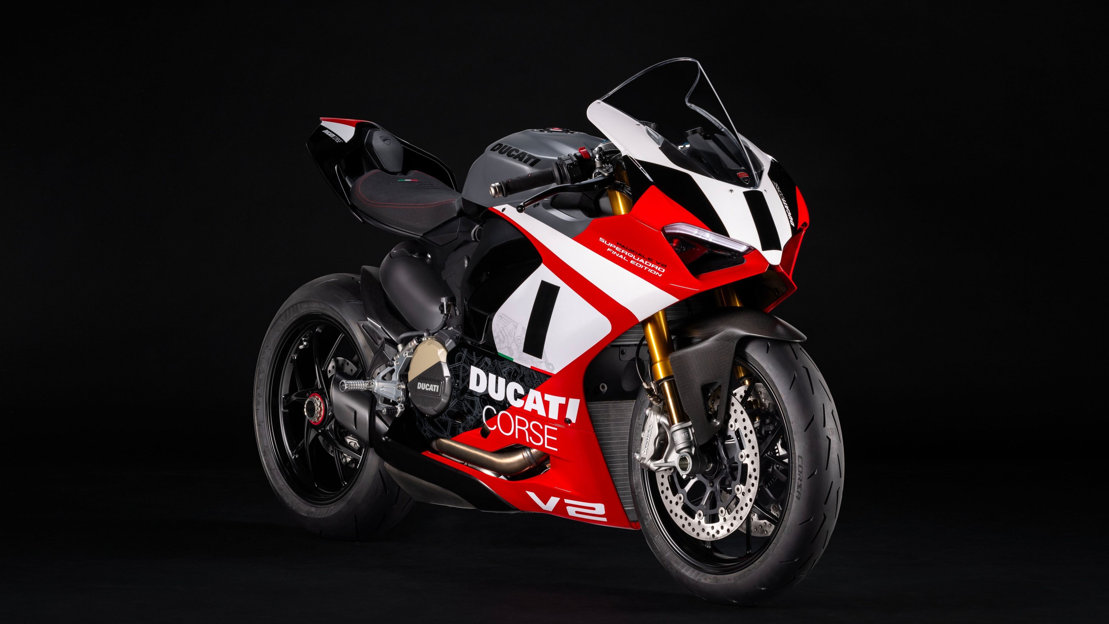 Ducati Panigale V2 Superquadro Final Edition ultra HD 4K wallpaper