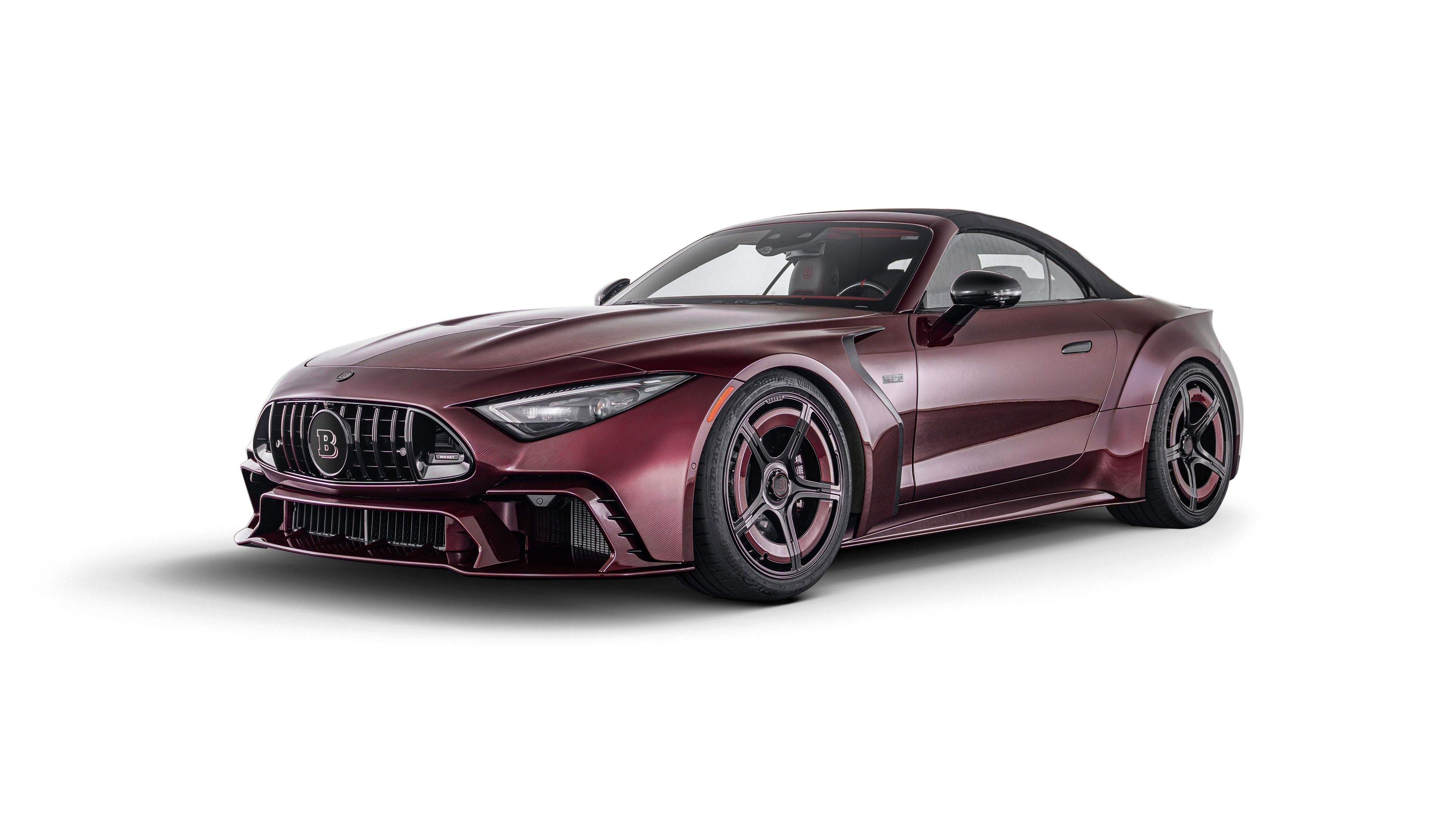Brabus Rocket GTC Deep Red 2025 ultra HD 4K wallpaper
