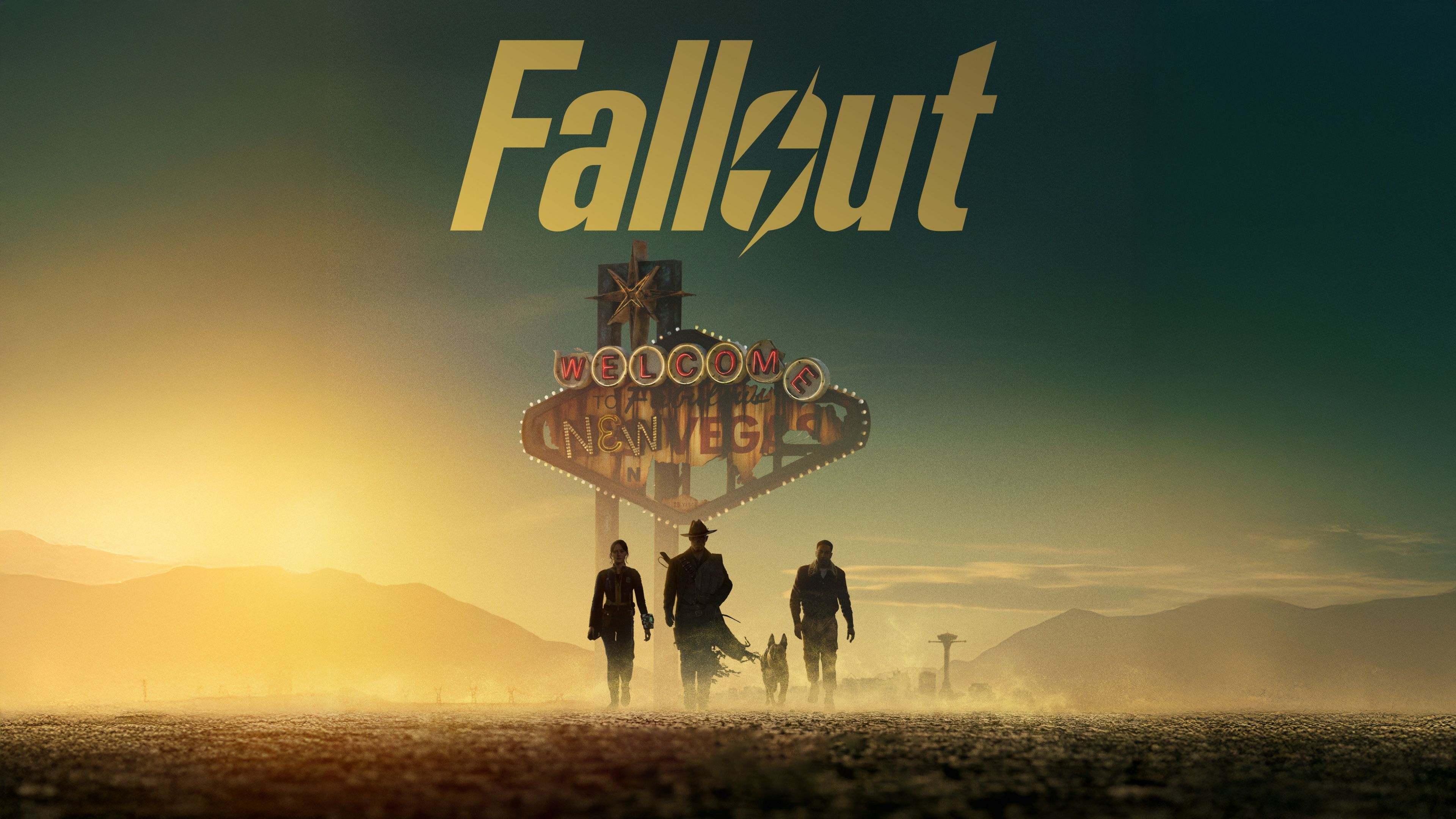 Fallout 2025 series ultra HD 4K wallpaper