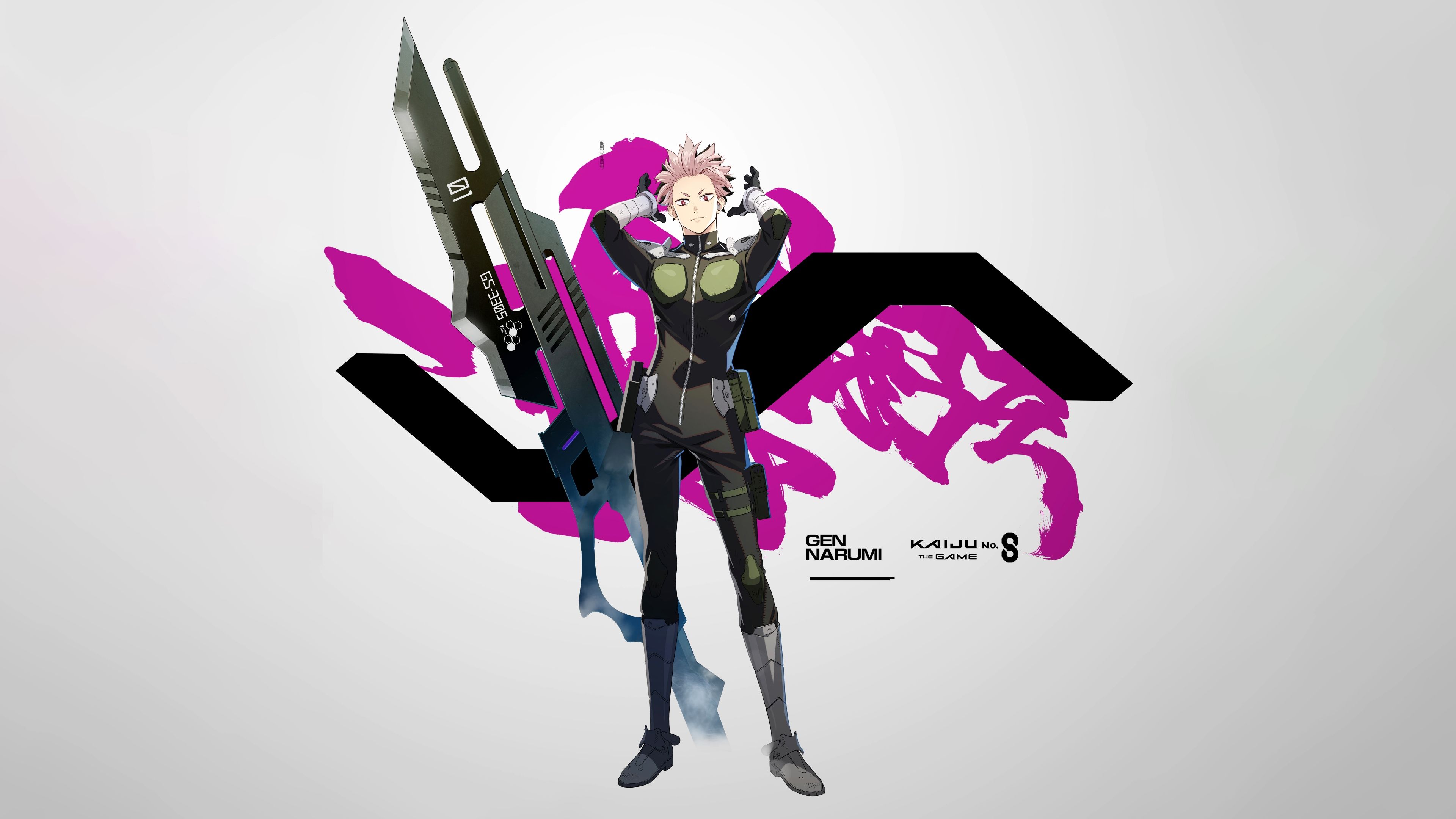 Gen Narumi Kaiju No. 8 The Game ultra HD 4K wallpaper