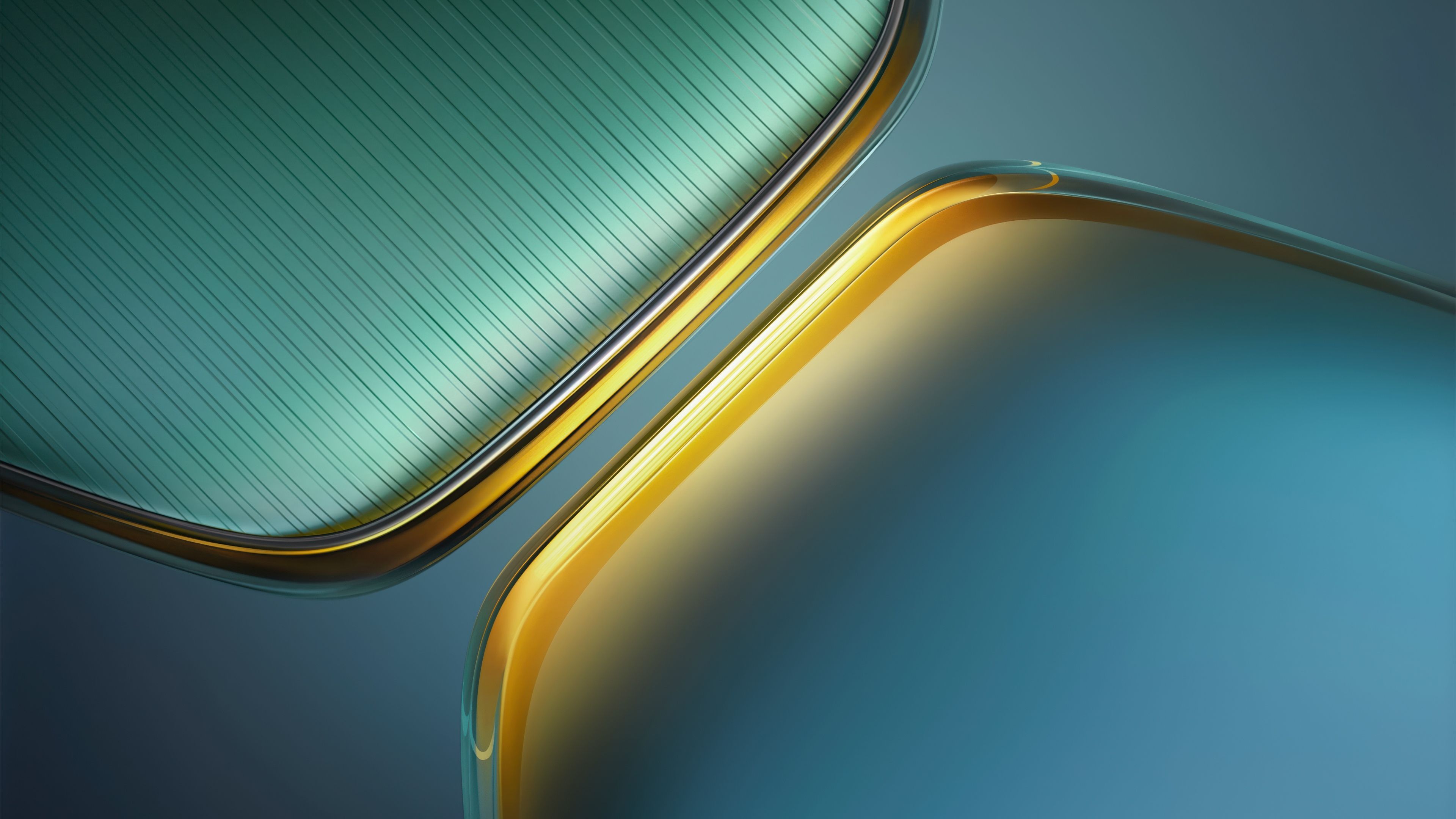 Teal Abstract design ultra HD 4K wallpaper